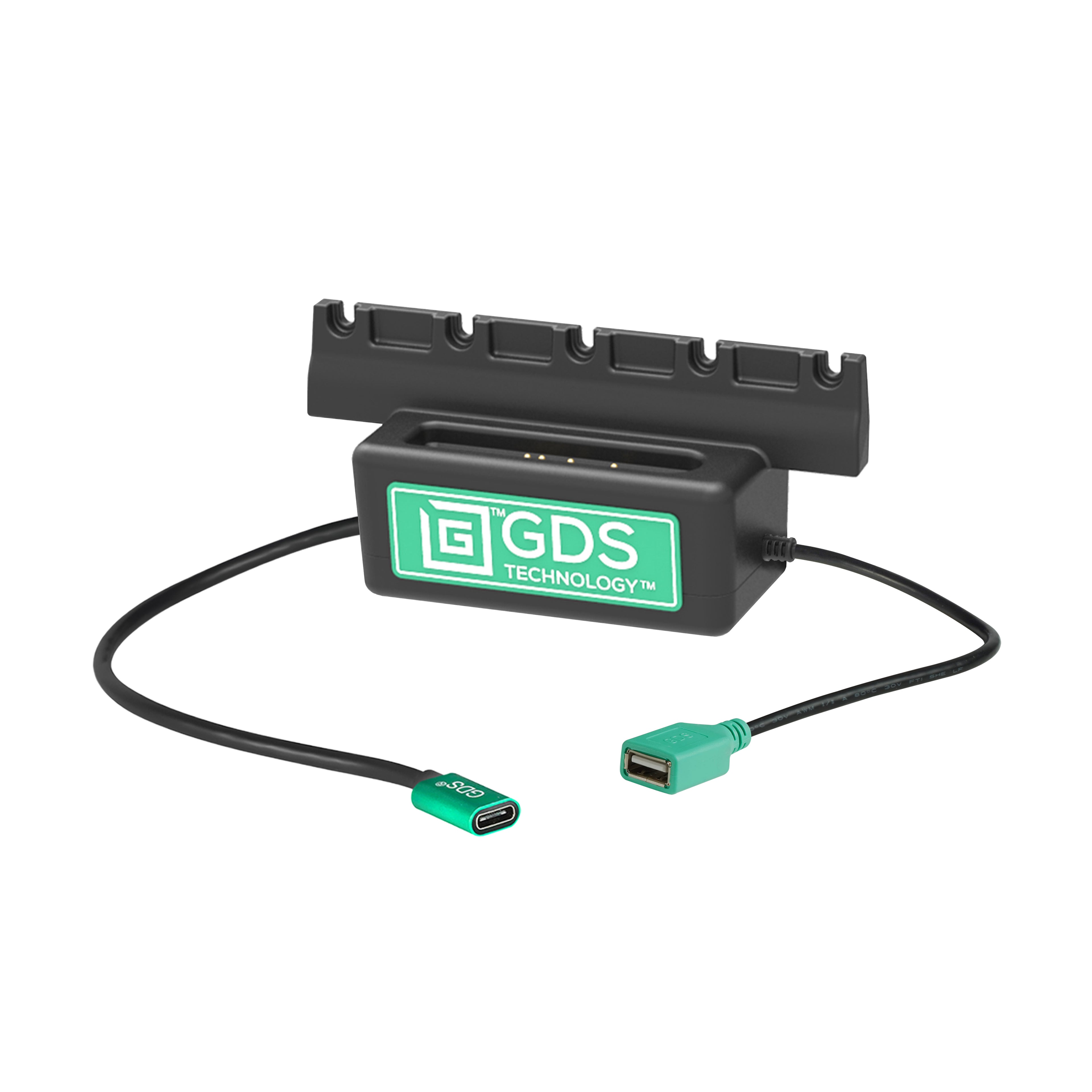 GDS power enkele USB a dock cup voor intelliskin next gen tablets - RAM Mounts RAM-GDS-DOCK-V10PDU