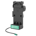 GDS uni conn non locking veerspringgeladen aangedreven dock - RAM Mounts RAM-GDS-DOCK-V12-U1CPU