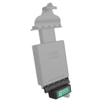 GDS® USB Type-C 3.1 Voertuig Dock Cup voor IntelliSkin® Next Gen Tablets - RAM Mounts RAM-GDS-DOCK-V9BCU afbeelding 2