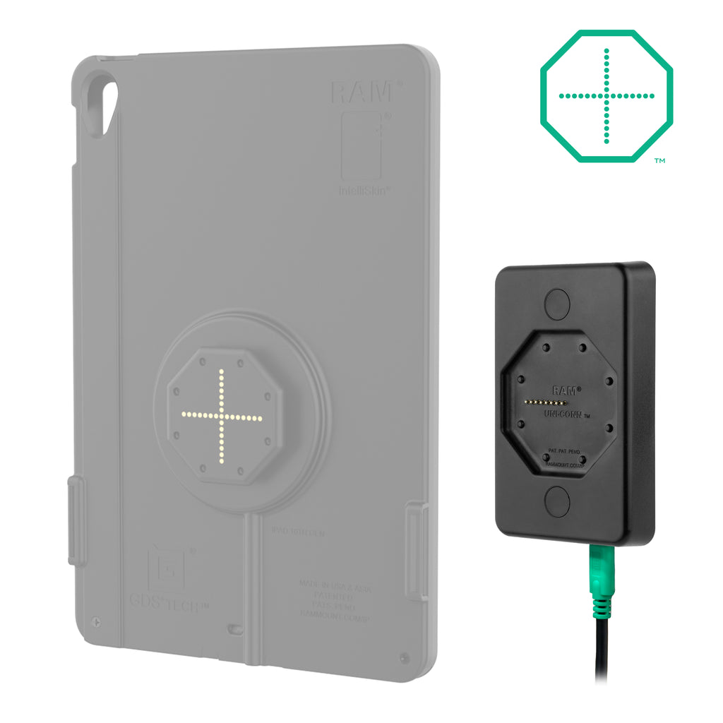 GDS® Uni-Conn™ Wanddock met oplaadfunctie via USB-C - RAM Mounts RAM-GDS-DOCK-W4-CU afbeelding 2