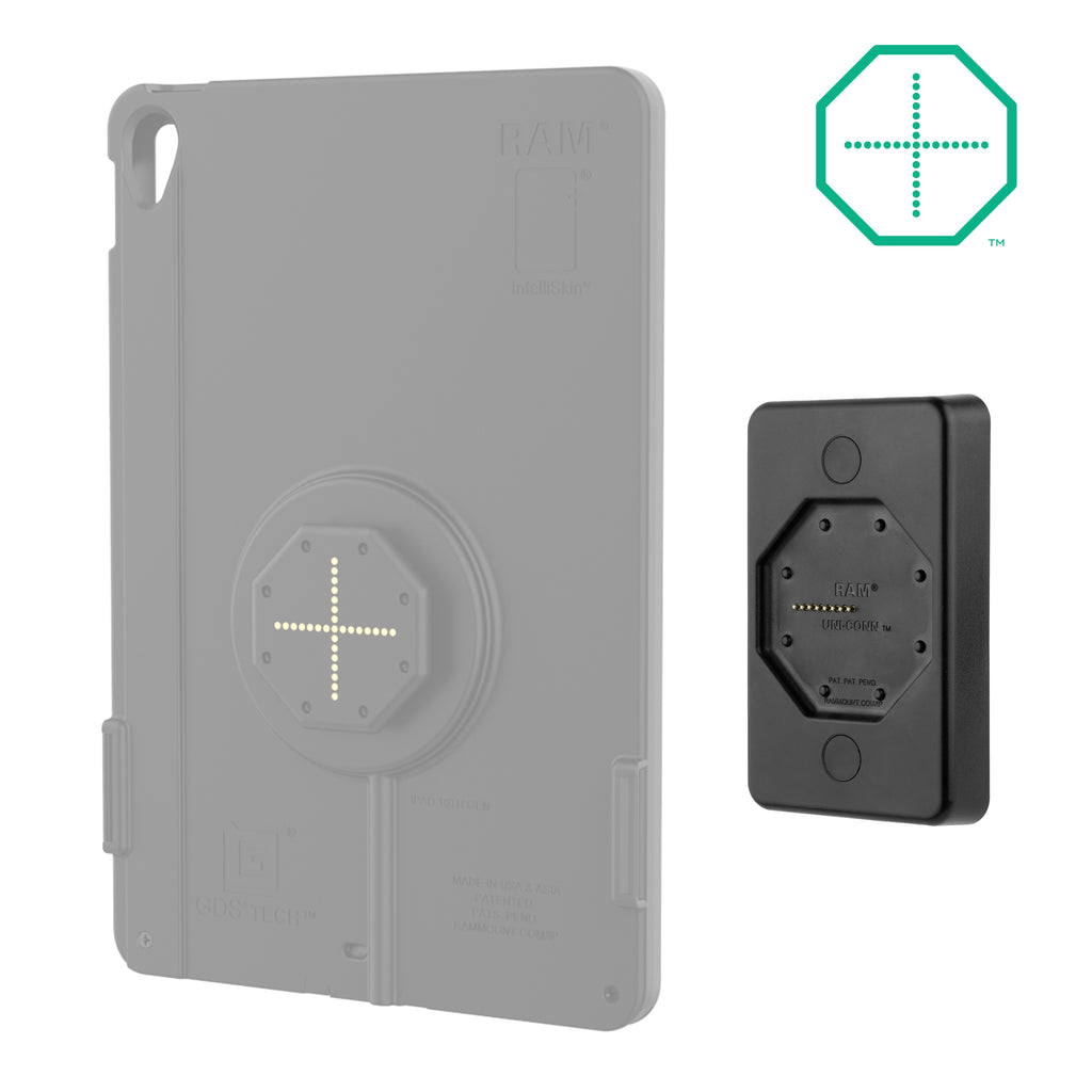 GDS® Uni-Conn™ Gevoede wanddock met PoE - RAM Mounts RAM-GDS-DOCK-W4-POEU afbeelding 2