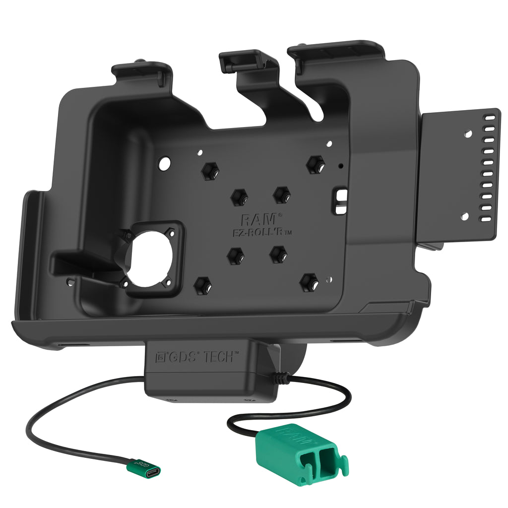 GDS® Dock met oplaadfunctie en dubbele USB voor Zebra & ET10,16 cm (4") X 25,40 cm (10") met IntelliSkin® - RAM Mounts RAM-GDS-DOCK-ZE21PD2U afbeelding 2