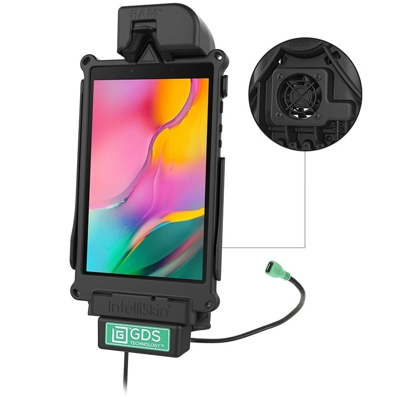 GDS® Cool-Dock™ voor Samsung Tab A 8.0 (2019) SM-T290 & T-295 - RAM Mounts RAM-GDS-DOCKF-SAM55U afbeelding 2