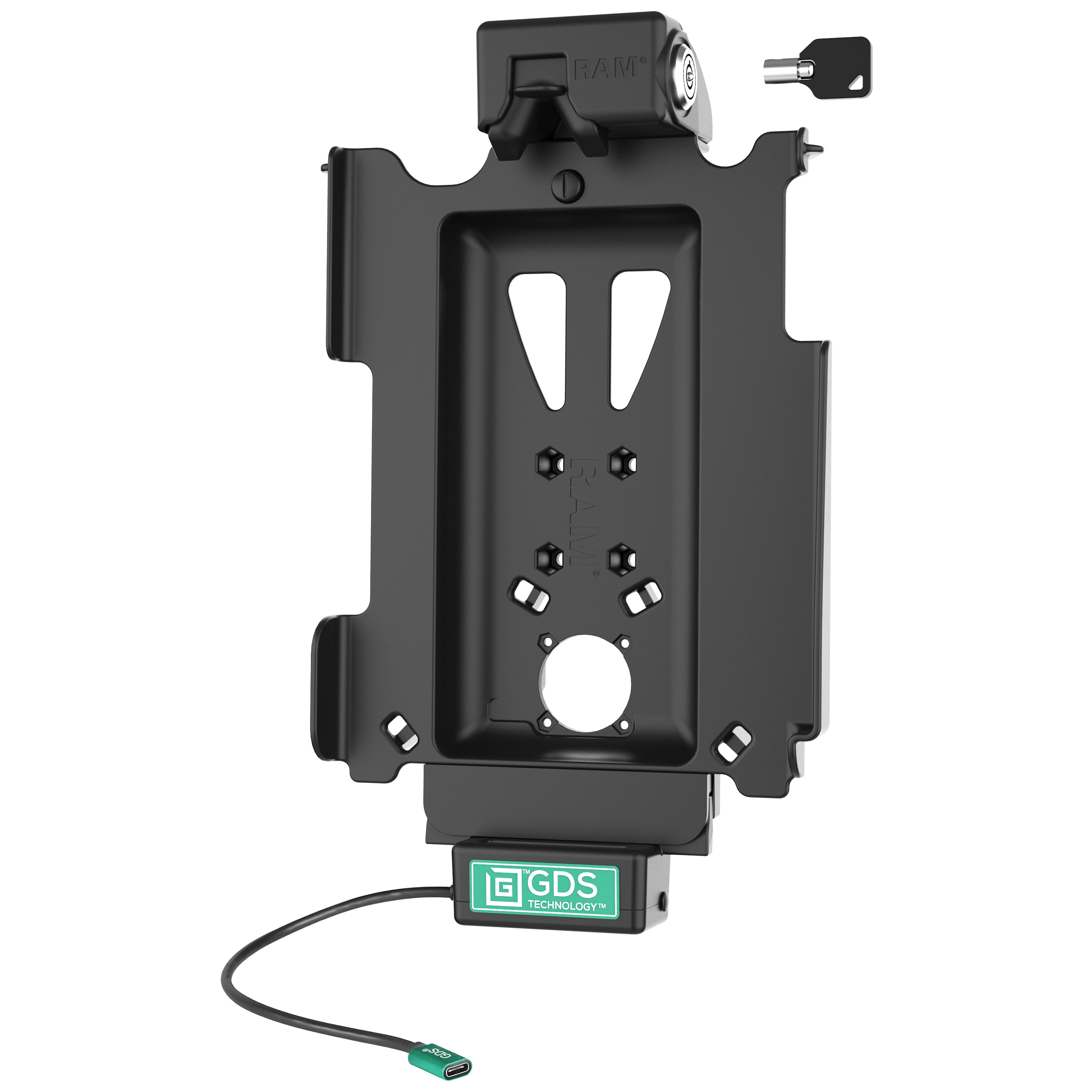 Vergrendelde GDS® Tough-Dock™ voor Apple iPad 10e & 11e Gen, Pro 11 & Air 11 - RAM Mounts RAM-GDS-DOCKL-AP32CPU afbeelding 2