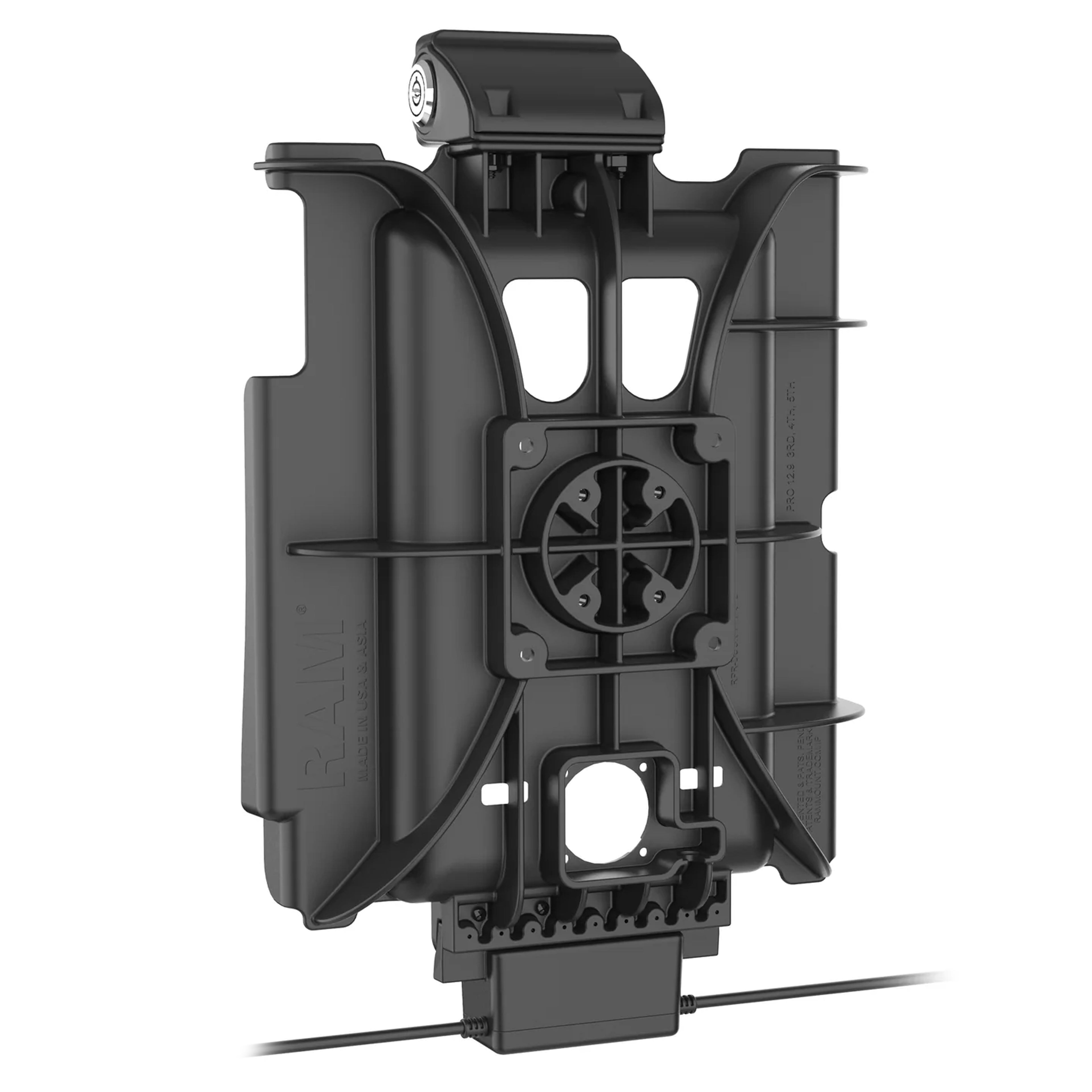 Vergrendeling GDS® Tough-Dock™ + Dual USB-A voor iPad Pro 12.9, Pro 13 & Air 13 - RAM Mounts RAM-GDS-DOCKL-AP37CD2U afbeelding 3