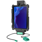 Vergrendelende GDS tough dock dubbele USB a voor tab ACTIVE5 pro 4 pro - RAM Mounts RAM-GDS-DOCKL-SAM54NCD2U
