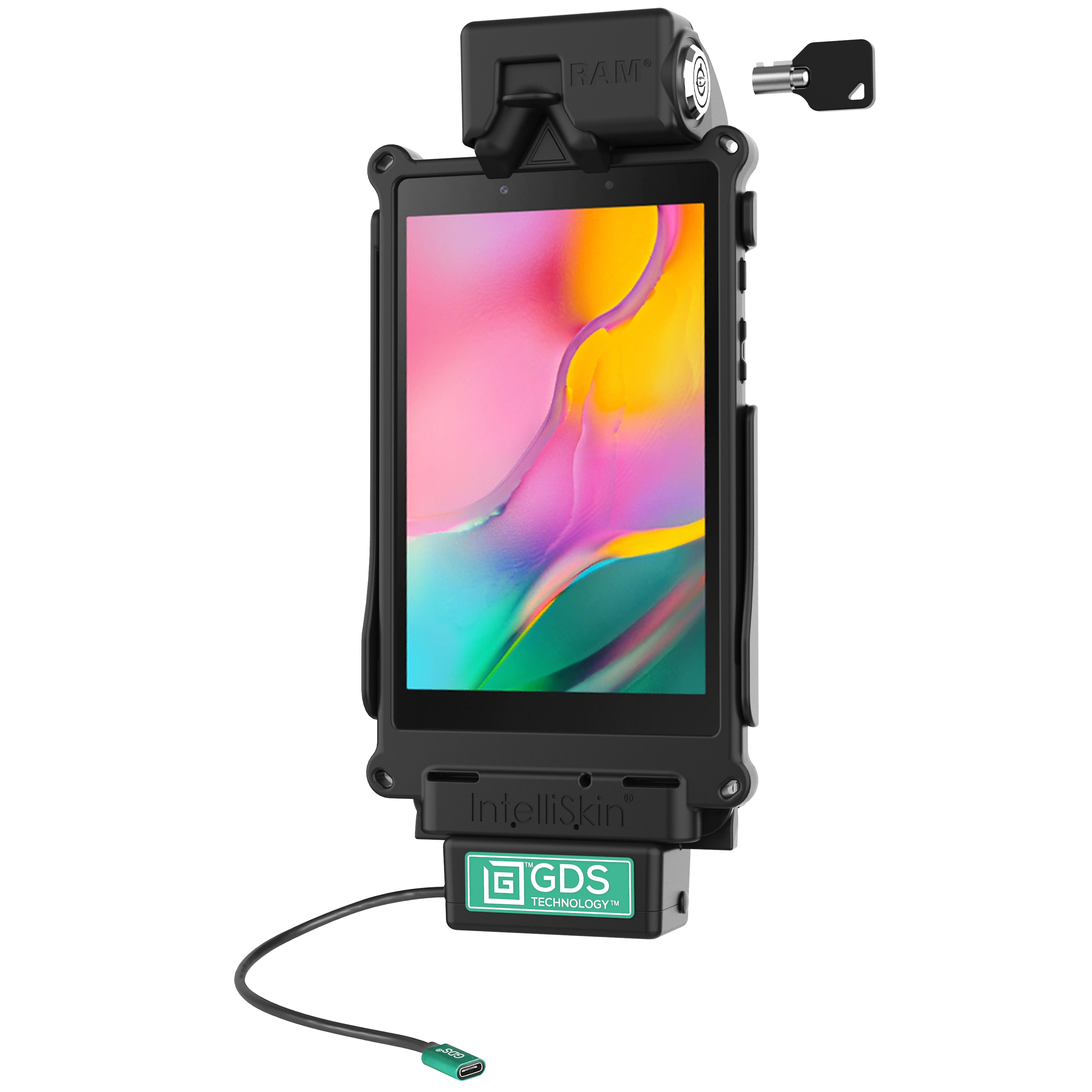 GDS tough dock vergrendelen voor Samsung tab a 80 2019 sm T290 t 295 - RAM Mounts RAM-GDS-DOCKL-SAM55CPU