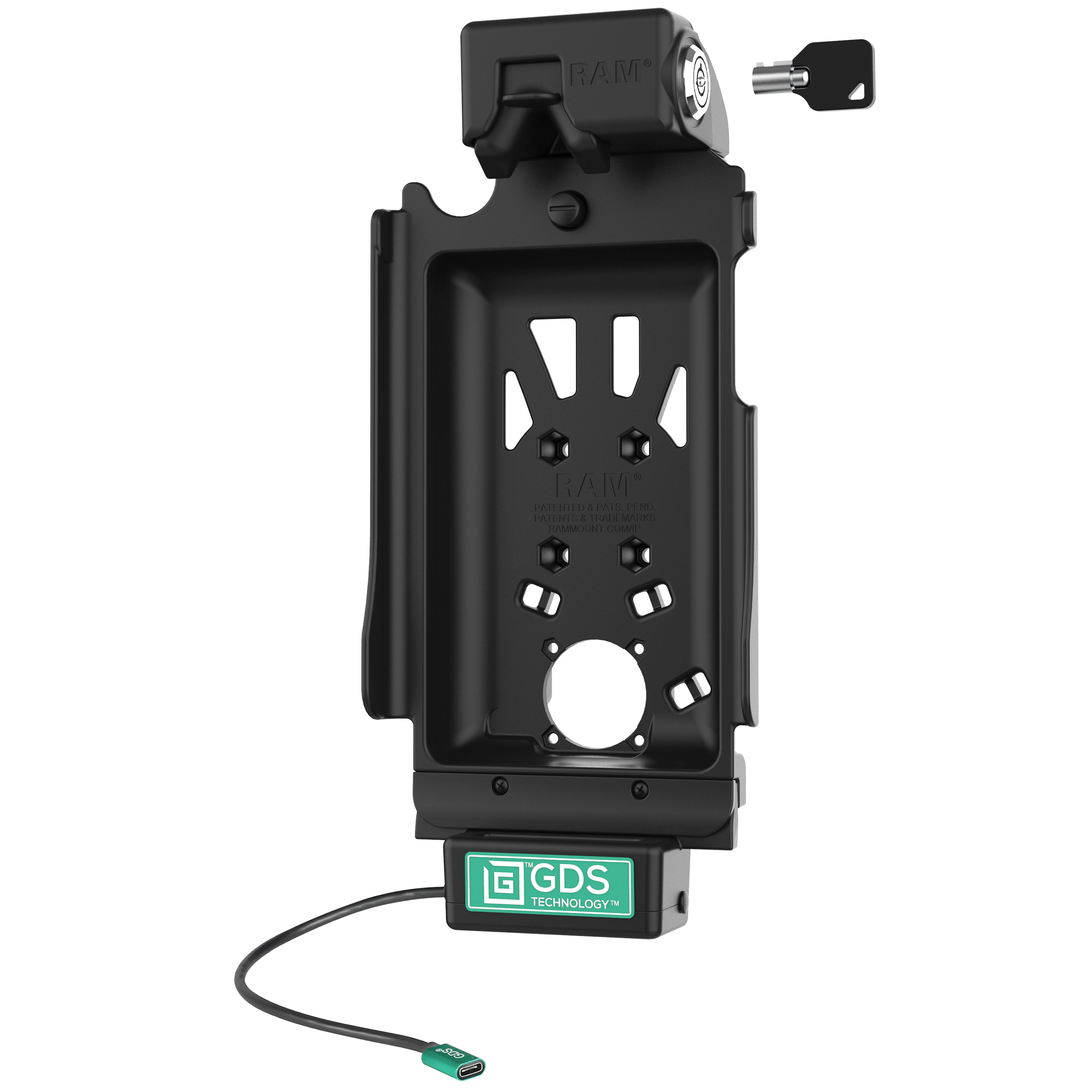 GDS® Tough-Dock™ vergrendelen voor Samsung Tab A 8.0 (2019) SM-T290 & T-295 - RAM Mounts RAM-GDS-DOCKL-SAM55CPU afbeelding 2