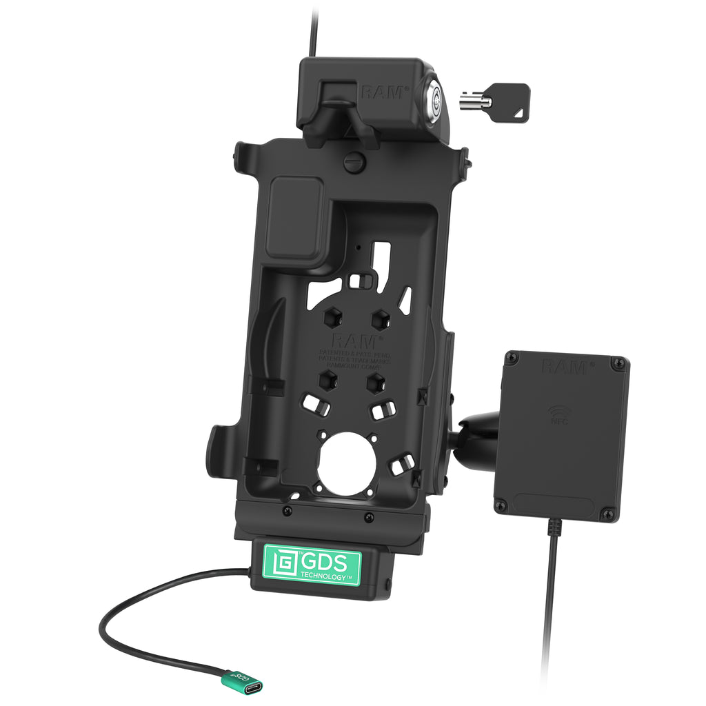 Locking GDS® Tough-Dock™ voor Tab Active5 & 3 met NFC Extender - RAM Mounts RAM-GDS-DOCKL-SAM62CP-NFCU afbeelding 2