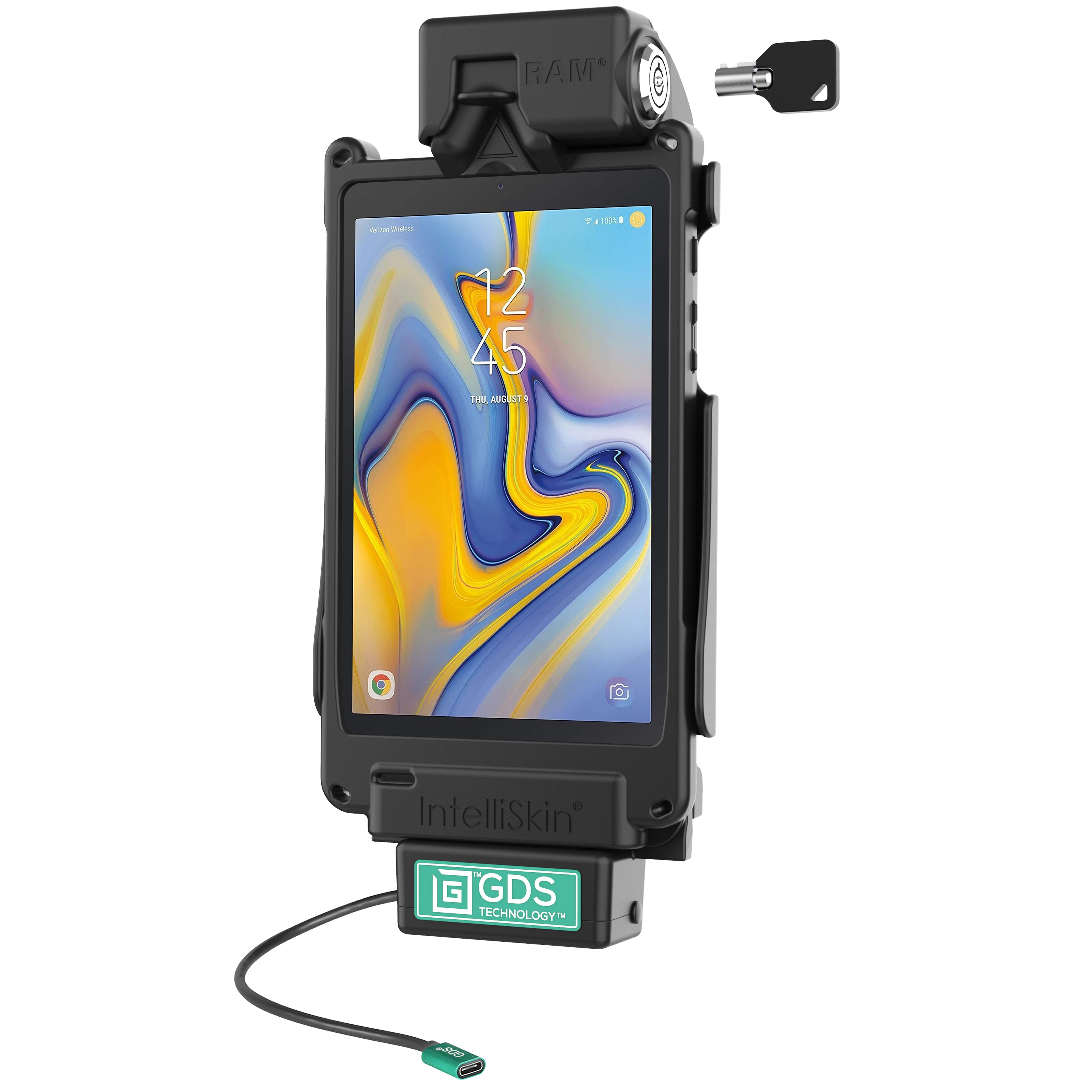 GDS tough dock vergrendelen voor Samsung tab a 80 2018 sm T387 - RAM Mounts RAM-GDS-DOCKL-SAM63CPU