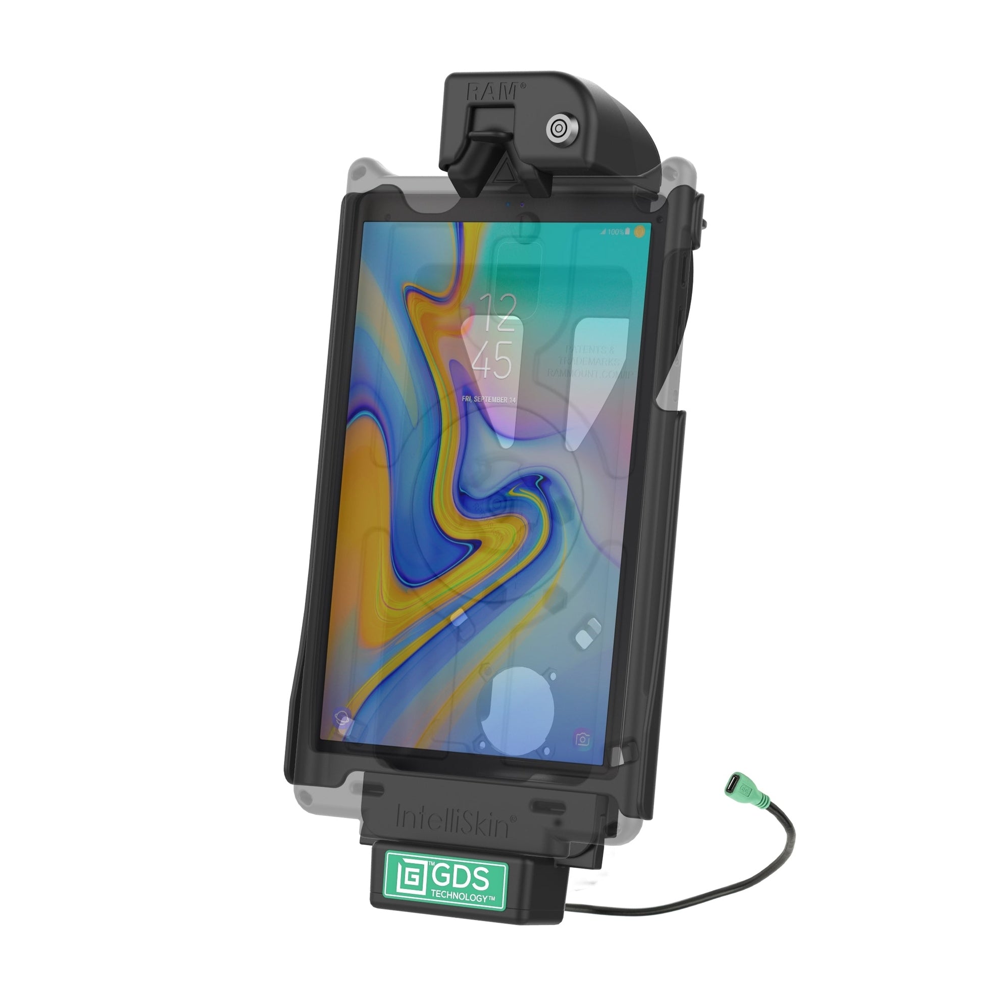 Vergrendelbare GDS® Tough-Dock™ voor Samsung Tab A 10.5 SM-T590 & T-597 - RAM Mounts RAM-GDS-DOCKL-SAM66U afbeelding 1