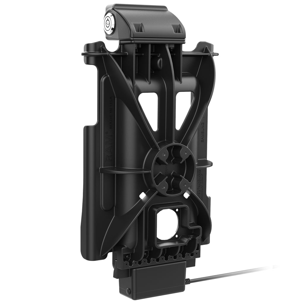 Vergrendelbare GDS® Tough-Dock™ voor Samsung Tab S7, S9, S9 FE/S10 FE & S10 Lite - RAM Mounts RAM-GDS-DOCKL-SAM76CPU afbeelding 3