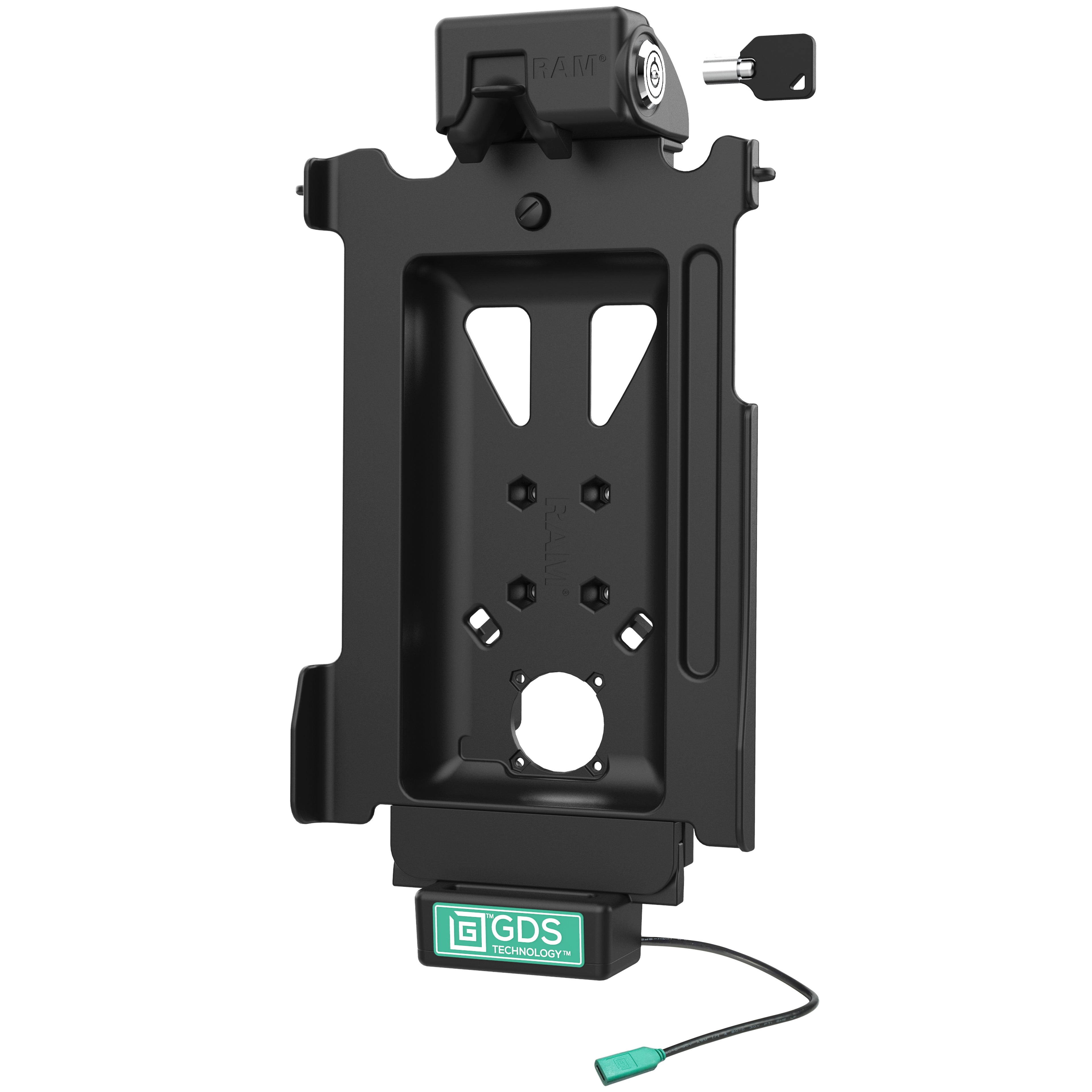 Locking GDS® Tough-Dock™ met USB-C 3.1 voor Samsung Tab S7, S9 & S9 FE - RAM Mounts RAM-GDS-DOCKL-SAM76CU afbeelding 2