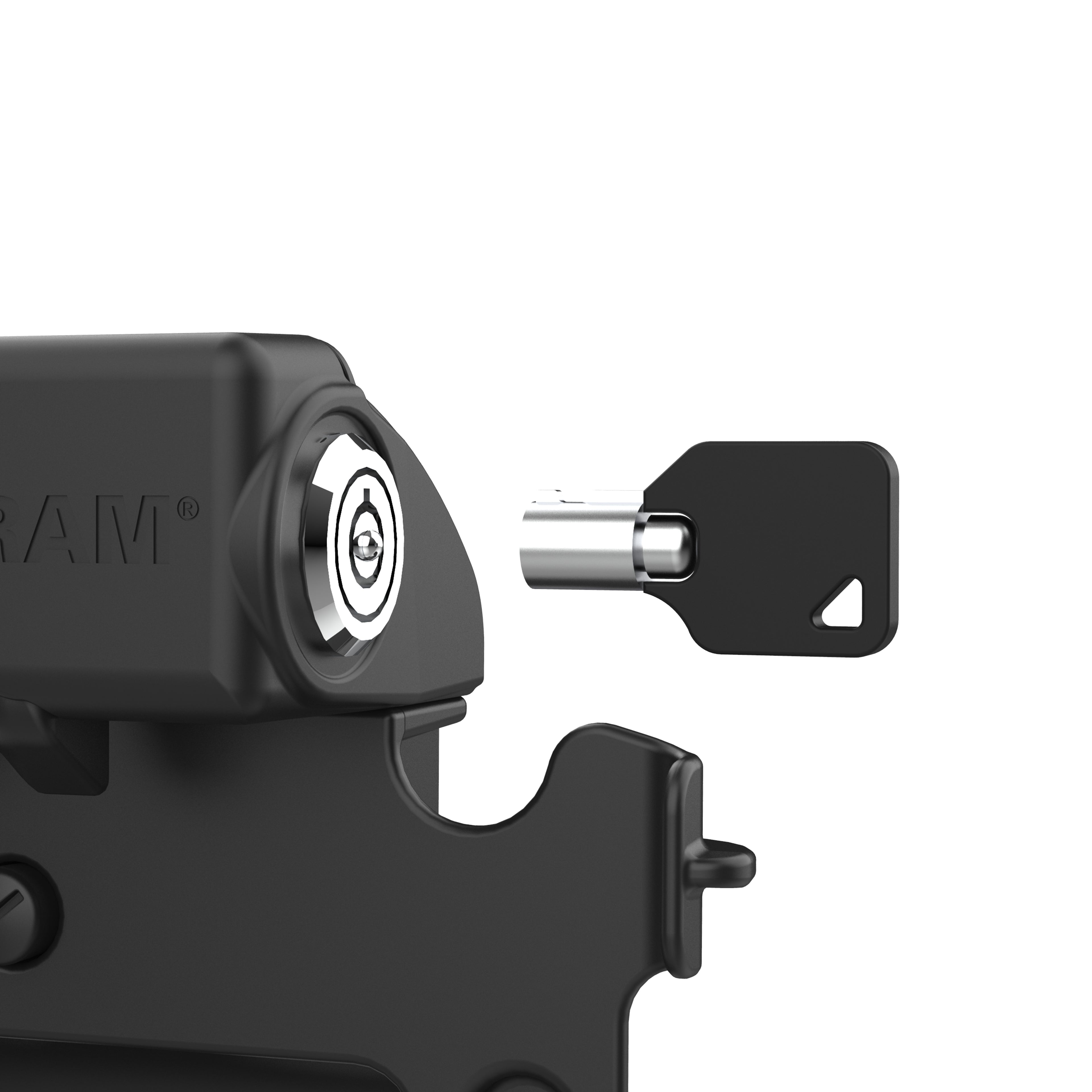 Locking GDS® Tough-Dock™ met USB-C 3.1 voor Samsung Tab S7, S9 & S9 FE - RAM Mounts RAM-GDS-DOCKL-SAM76CU afbeelding 5