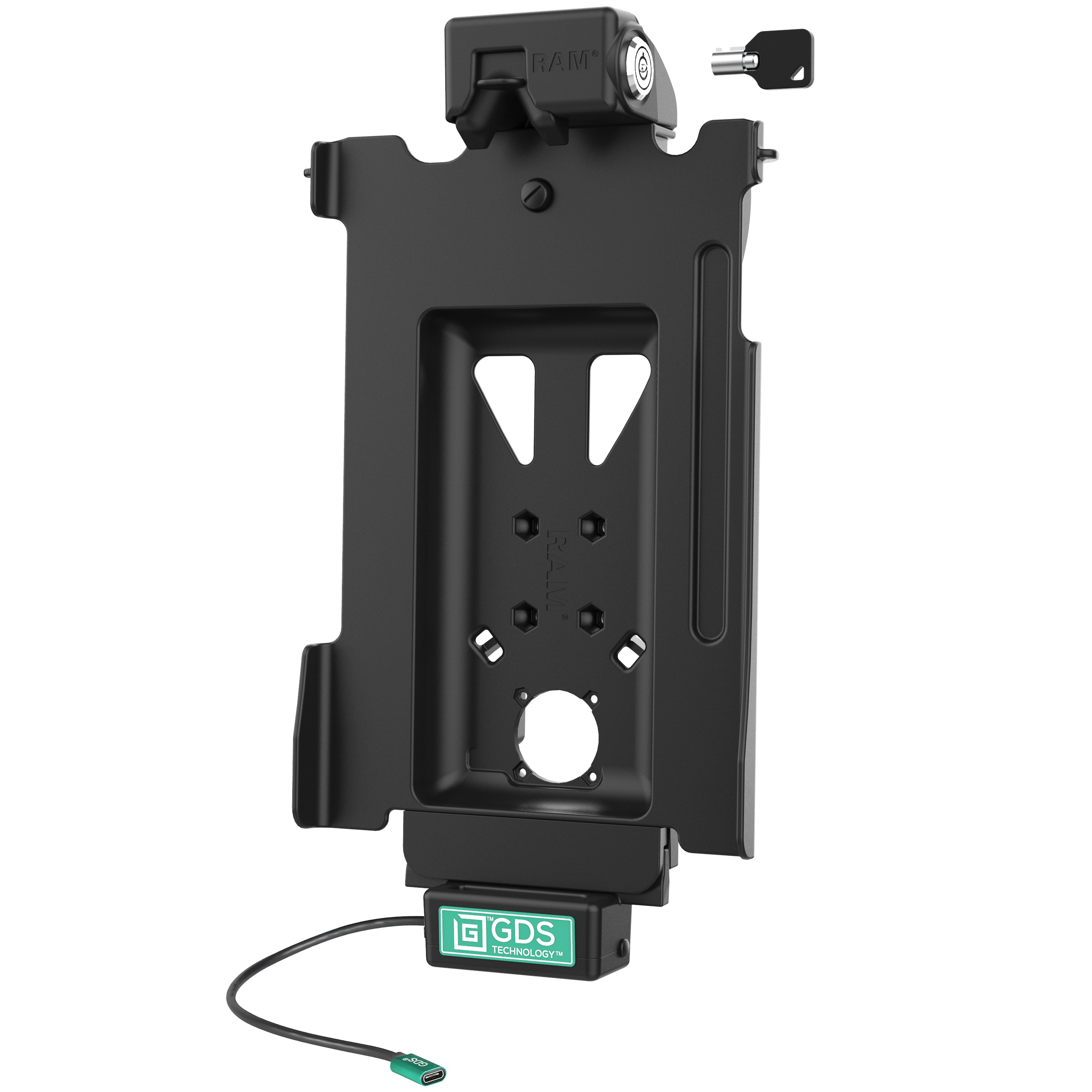 Locking GDS® Tough-Dock™ voor Samsung Tab S10+, S9+, S8+ & Meer - RAM Mounts RAM-GDS-DOCKL-SAM78CPU afbeelding 2