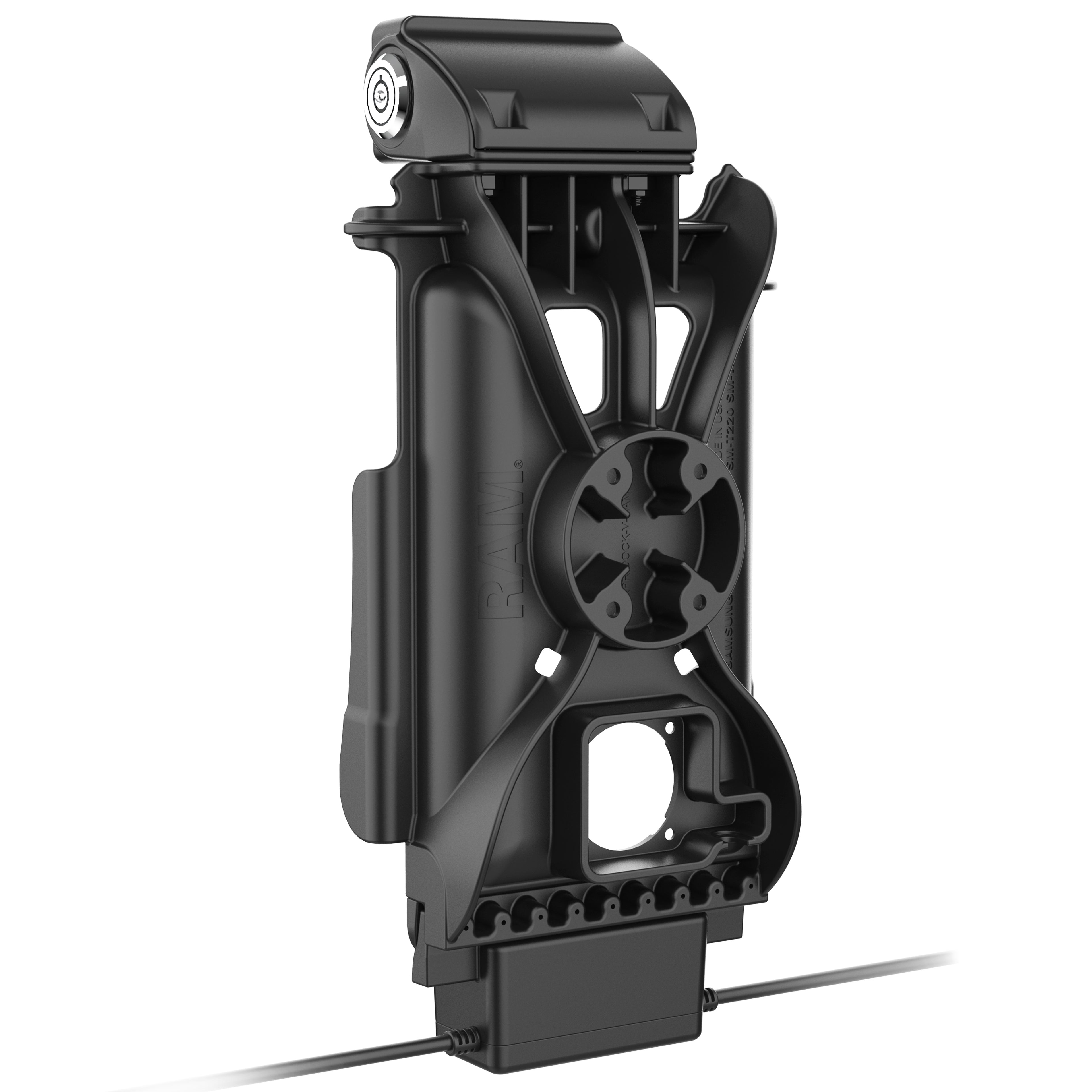 Vergrendelbare GDS® Tough-Dock™ + Enkele USB-A voor Samsung Tab A11+ & Tab A9+ - RAM Mounts RAM-GDS-DOCKL-SAM80CDU afbeelding 3