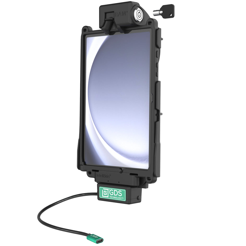Vergrendelbare GDS tough dock voor Samsung tab A11 tab A9 - RAM Mounts RAM-GDS-DOCKL-SAM88CPU