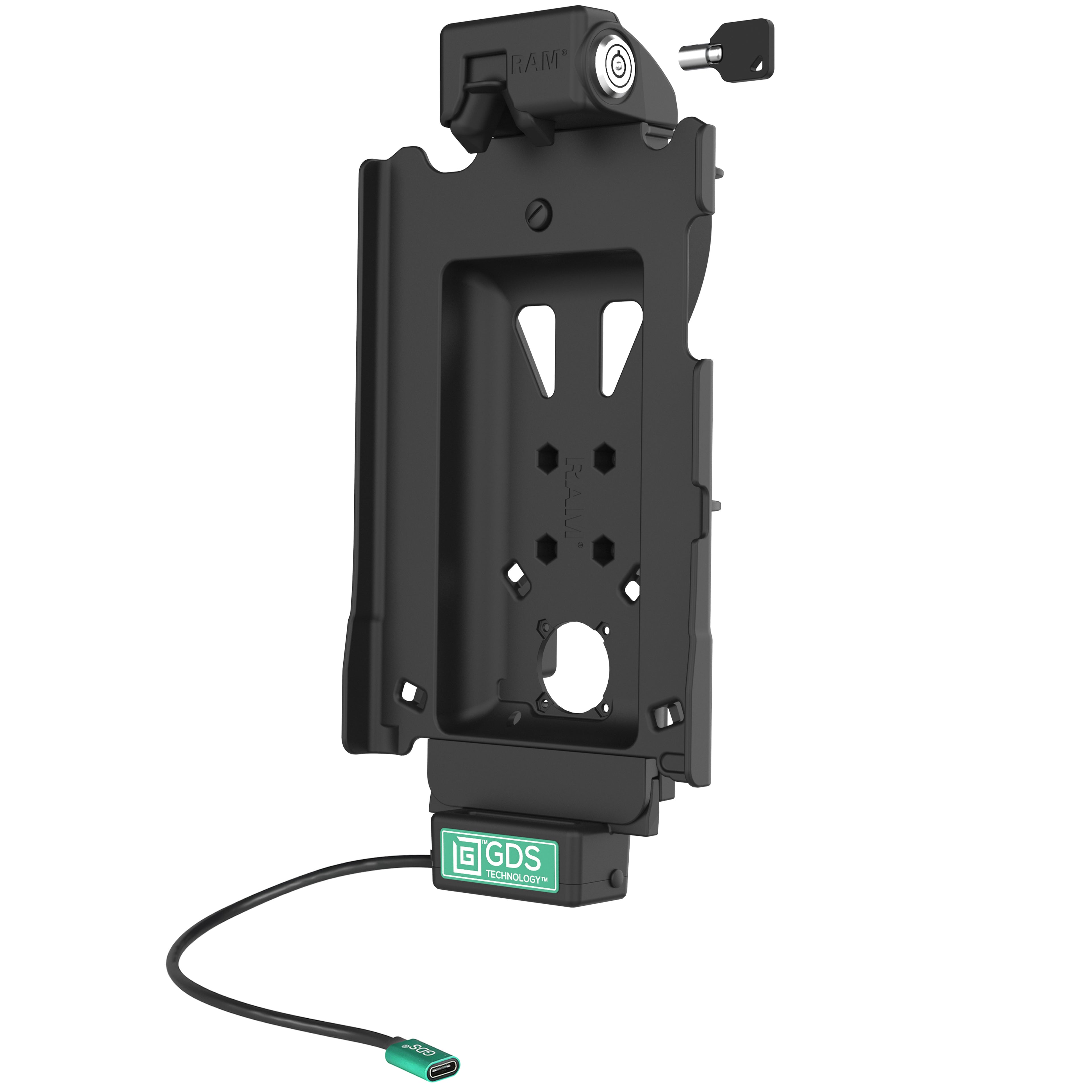 Vergrendelbare GDS® Tough-Dock™ voor Samsung Tab A11+ & Tab A9+ - RAM Mounts RAM-GDS-DOCKL-SAM88CPU afbeelding 2