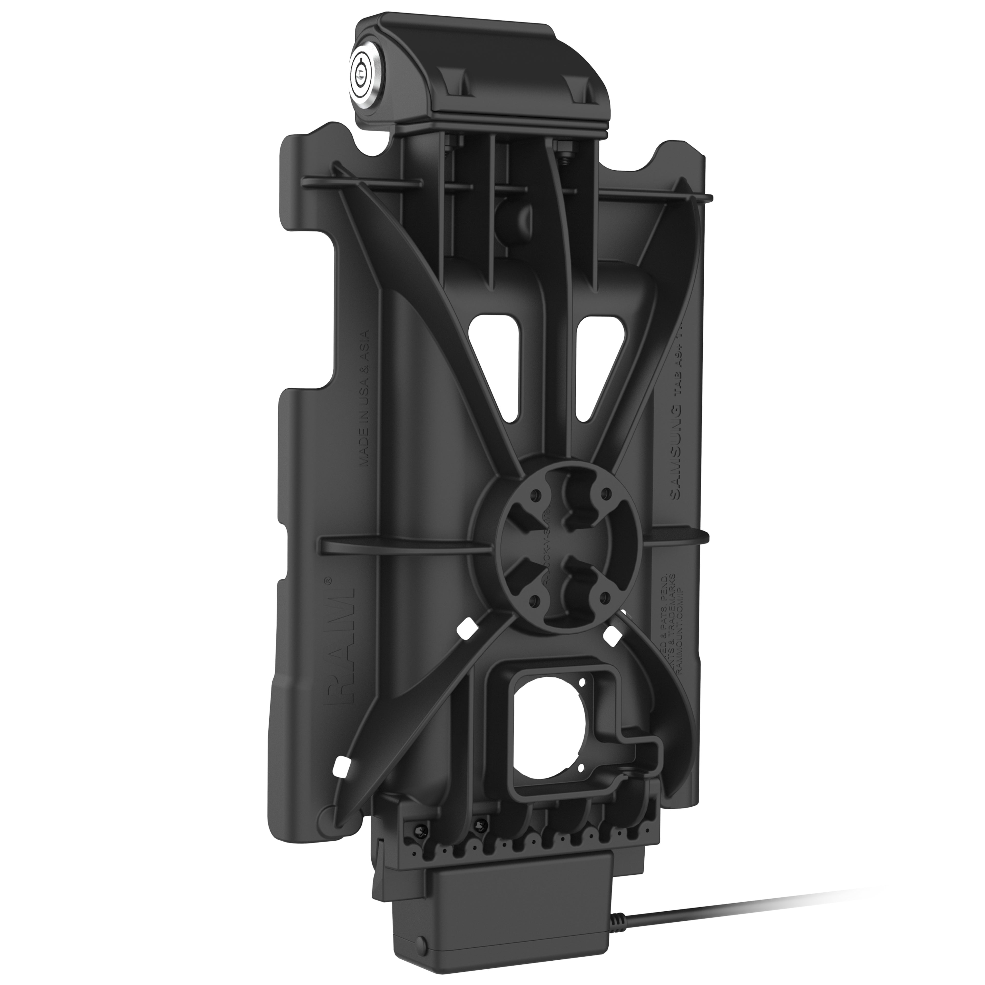 Vergrendelbare GDS® Tough-Dock™ voor Samsung Tab A11+ & Tab A9+ - RAM Mounts RAM-GDS-DOCKL-SAM88CPU afbeelding 3