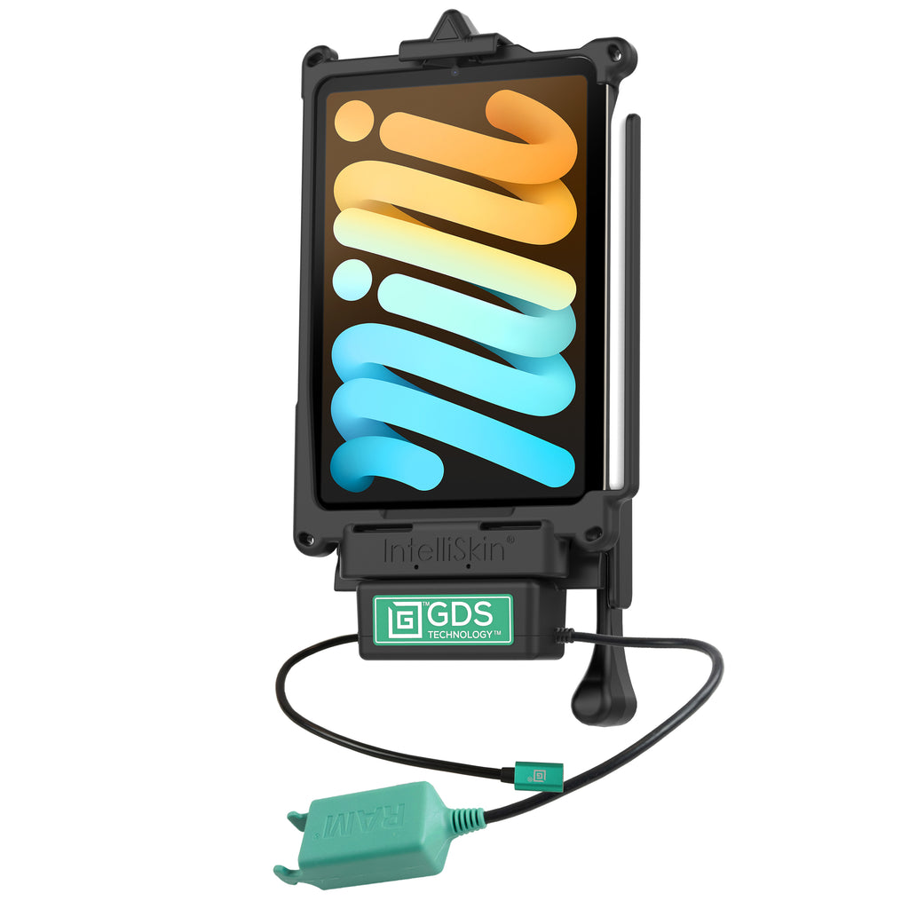 GDS® Voertuigdock + Dubbele USB-A voor iPad mini (A17 Pro) & mini 6 - RAM Mounts RAM-GDS-DOCKL-V10-OMT3CD2U afbeelding 2