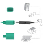 GDS® Dock + Enkele USB-A voor iPad mini (A17 Pro) & mini 6 - RAM Mounts RAM-GDS-DOCKL-V10-OMT3CDU afbeelding 5