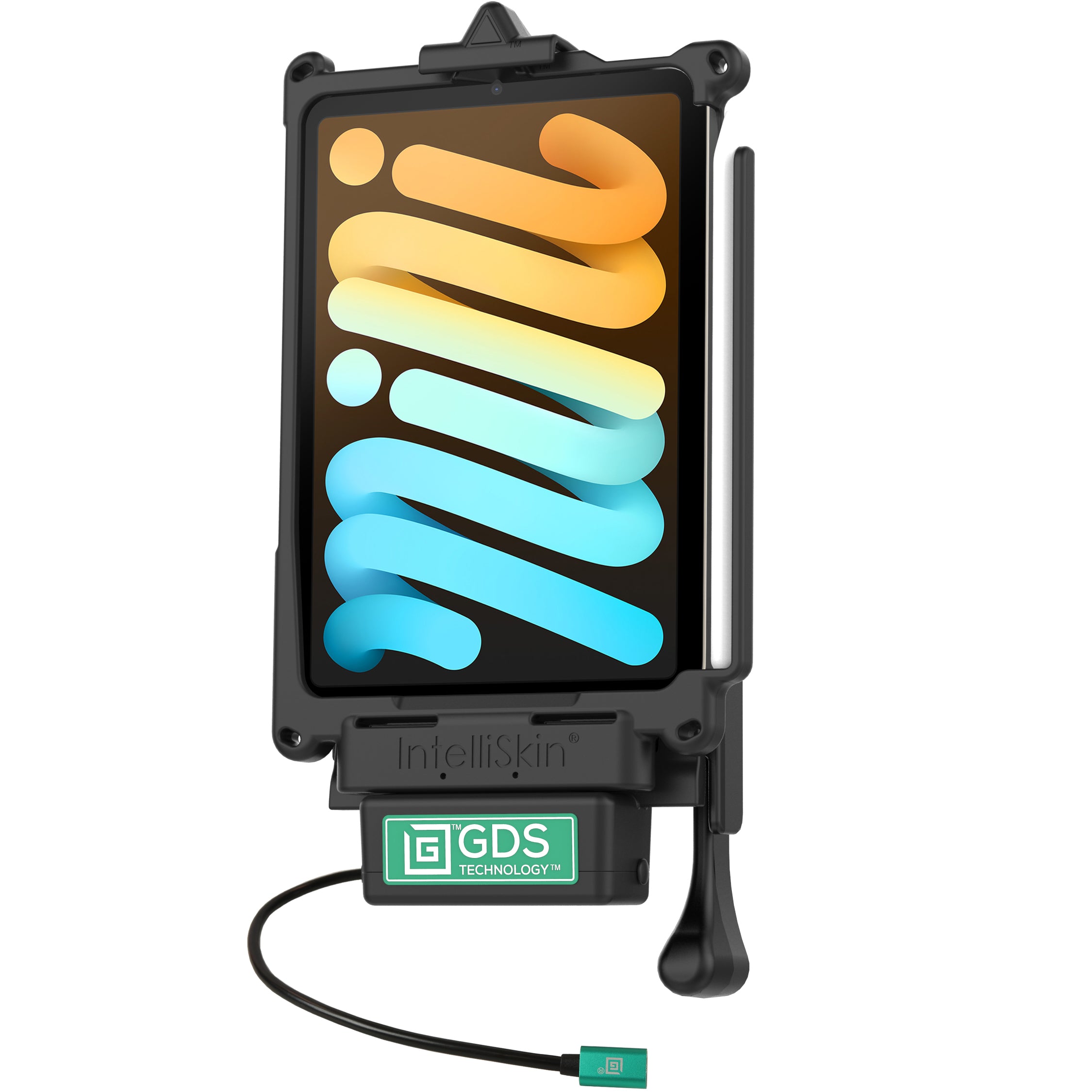 GDS® Voertuigdock voor iPad mini (A17 Pro) & mini 6 met IntelliSkin® - RAM Mounts RAM-GDS-DOCKL-V10-OMT3U afbeelding 2