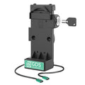 GDS uni conn vergrendelbare veerspanning geladen stroom enkele USB-C dock - RAM Mounts RAM-GDS-DOCKL-V12-U1CP-CU
