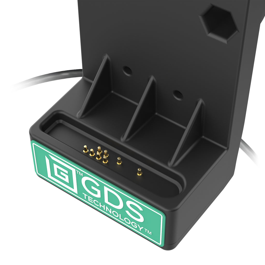 GDS® Uni-Conn™ Vergrendelbare Veerspanning Geladen Stroom + Enkele USB-C Dock - RAM Mounts RAM-GDS-DOCKL-V12-U1CP-CU afbeelding 3