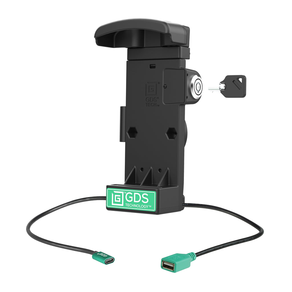 GDS® Vergrendelbaar Aangedreven Dock + USB-A voor Zebra TC73/78 - Verwarmde Pinnen - RAM Mounts RAM-GDS-DOCKL-V12-ZE35CPDHU afbeelding 2