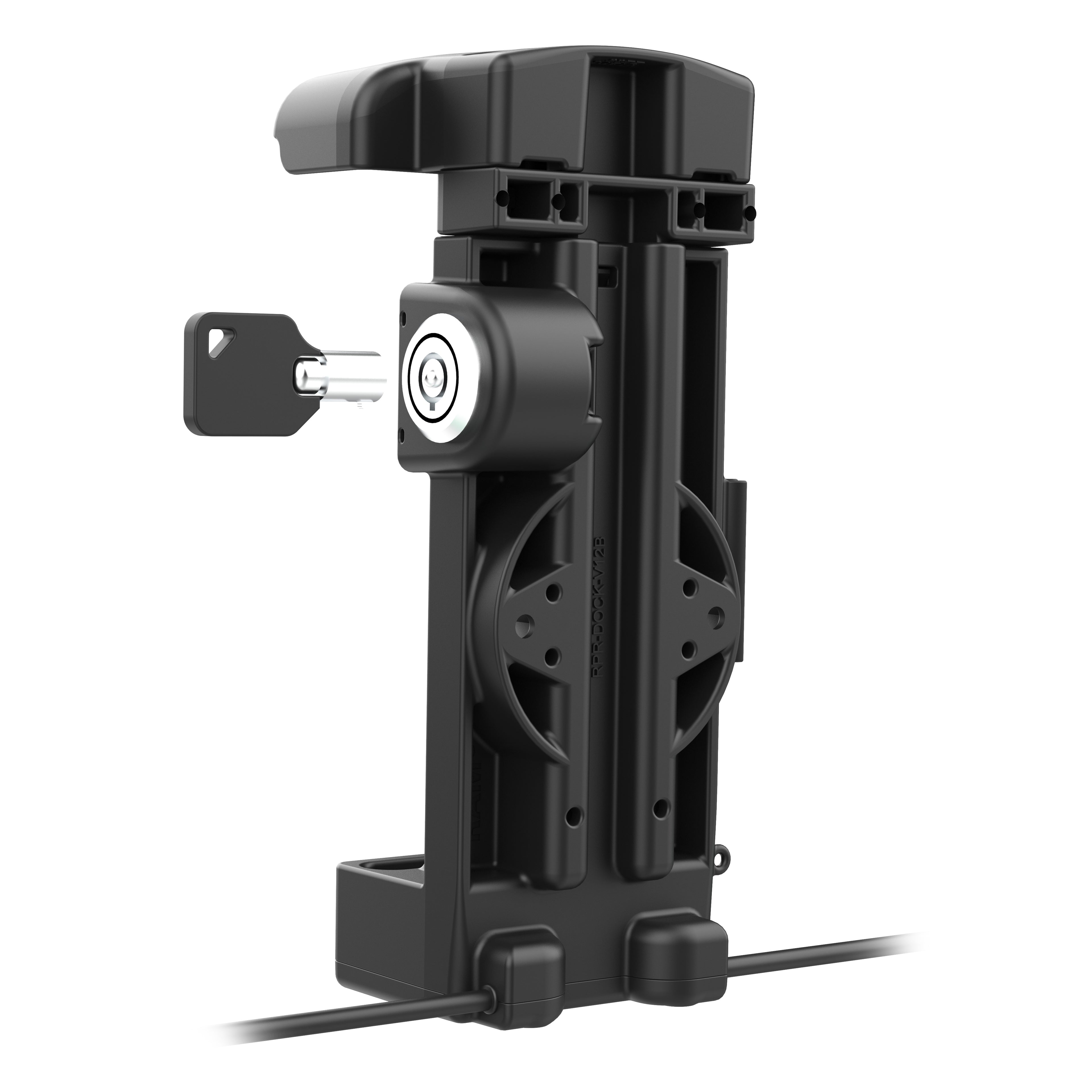 GDS® Vergrendelbaar Aangedreven Dock + USB-A voor Zebra TC73/78 - Verwarmde Pinnen - RAM Mounts RAM-GDS-DOCKL-V12-ZE35CPDHU afbeelding 3