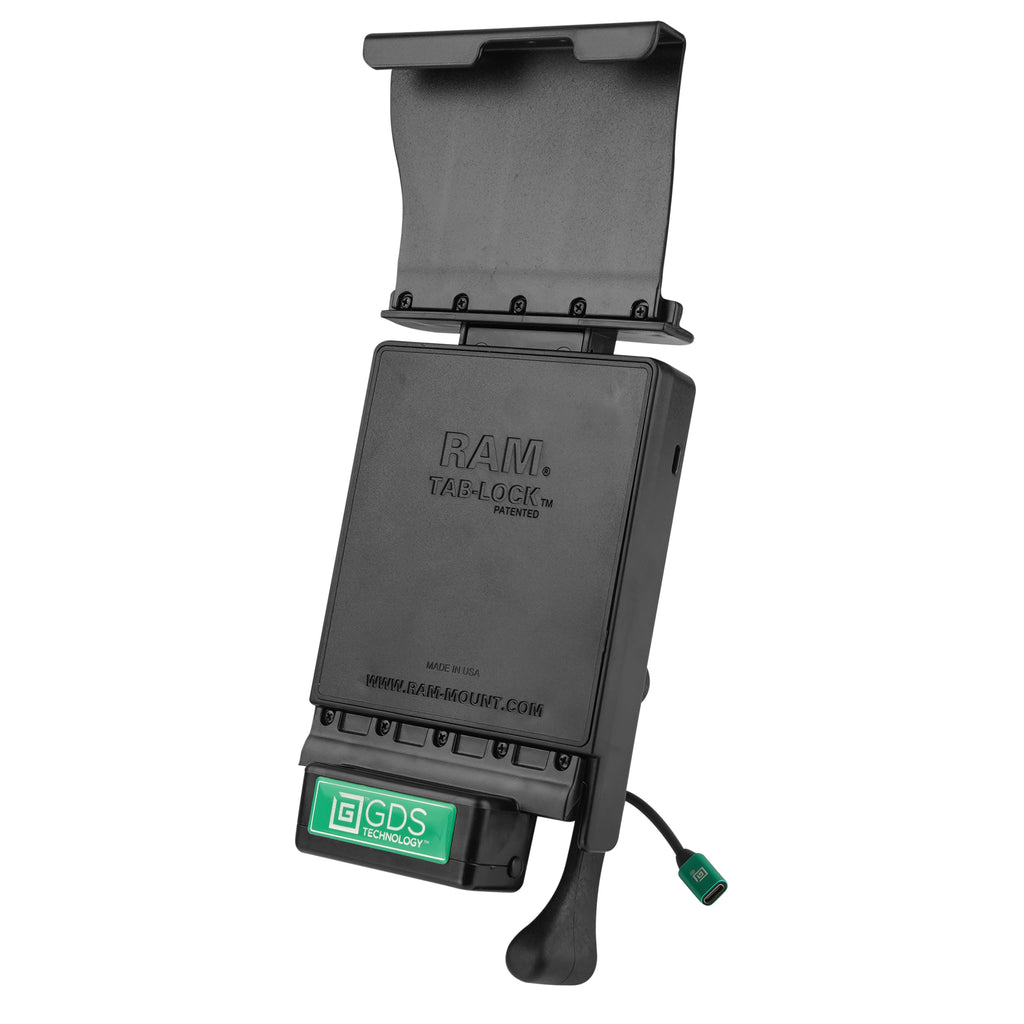 GDS® Vergrendelbaar Voertuig Dock voor Apple iPad Pro 11" (1e - 3e generatie) - RAM Mounts RAM-GDS-DOCKL-V2-AP23CPU afbeelding 2
