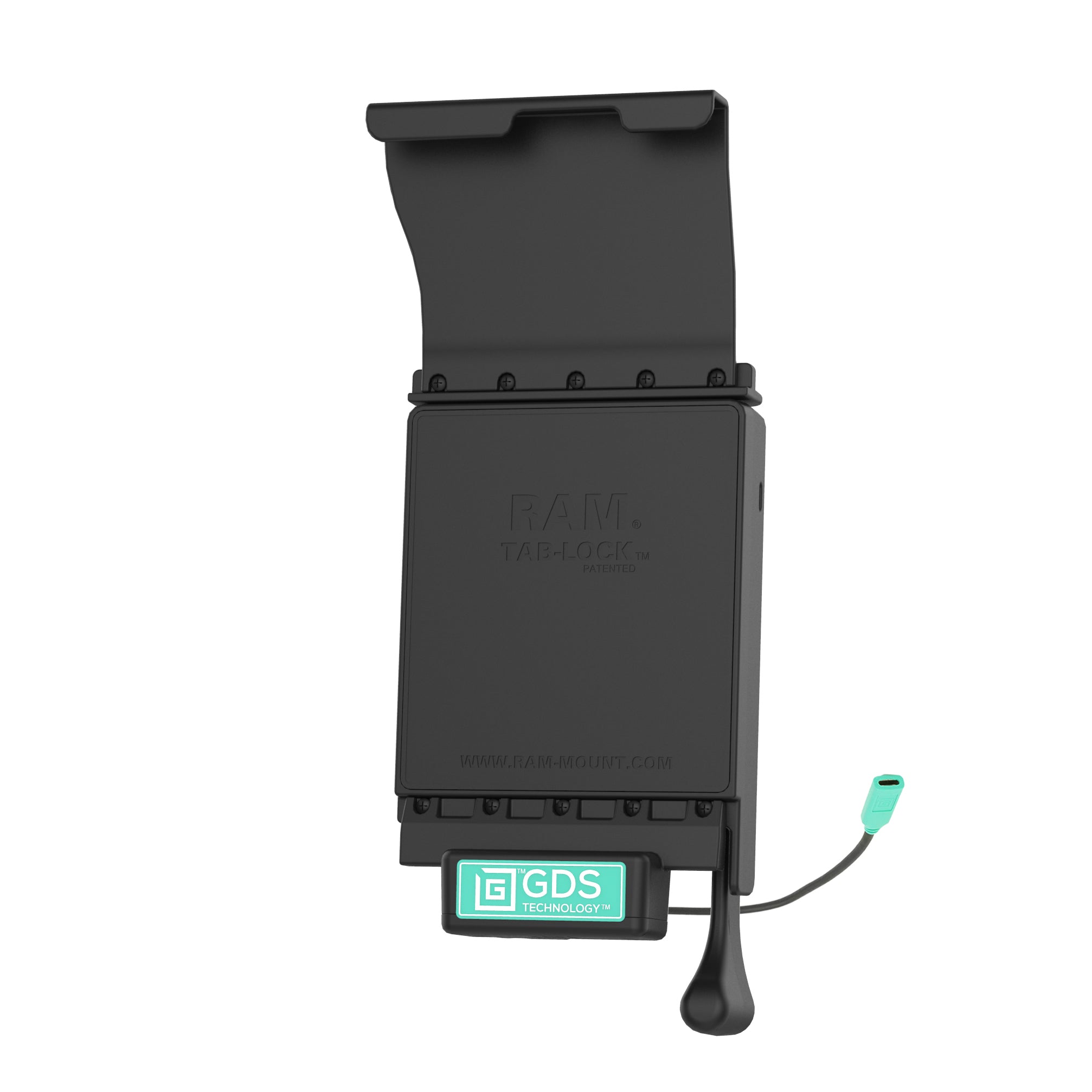 GDS® Vergrendelbaar Voertuig Dock + Data voor Apple iPad Pro 11" (1ste - 3de generatie) - RAM Mounts RAM-GDS-DOCKL-V2-AP23U afbeelding 2