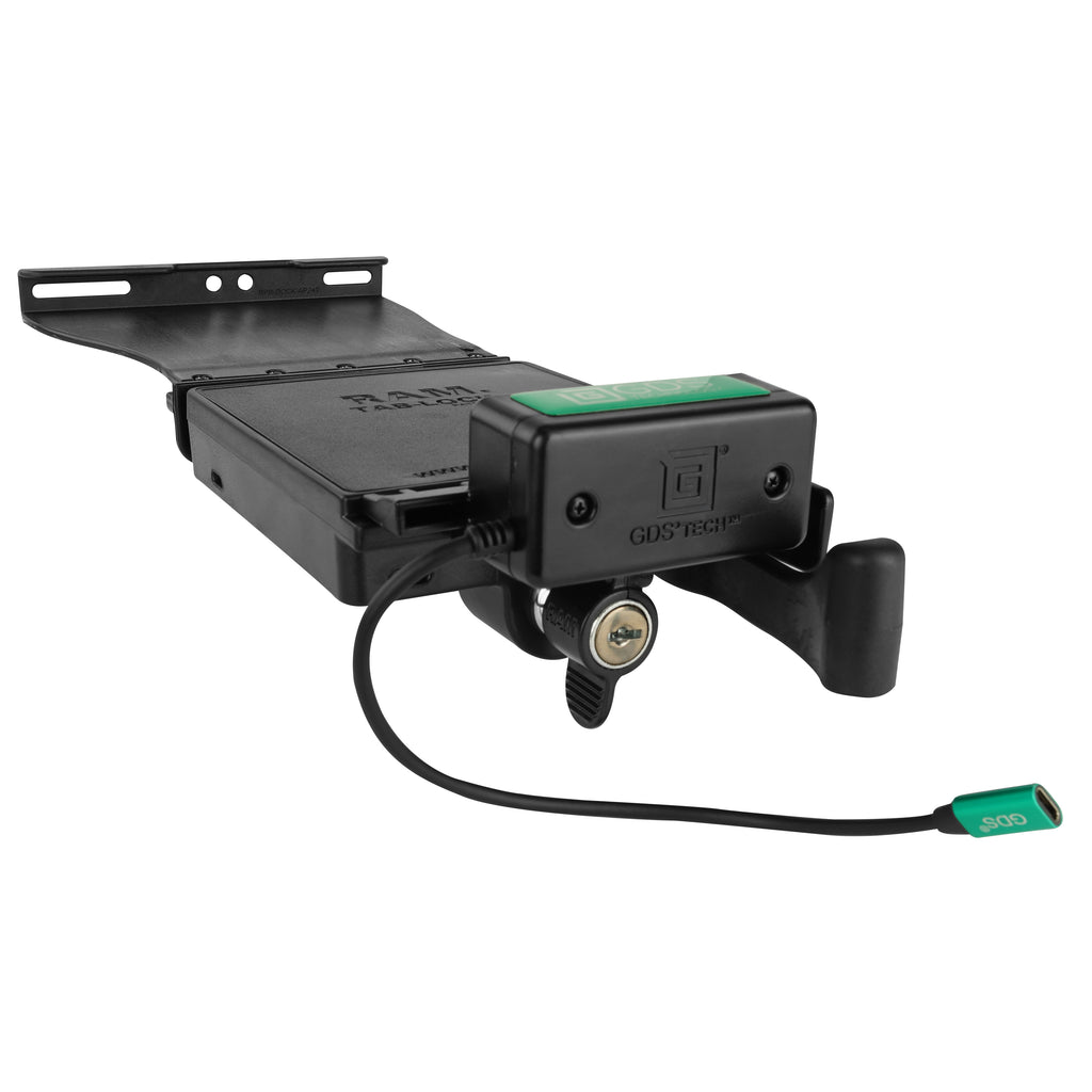 GDS® Vergrendelbaar Voertuig Dock voor Apple iPad Pro 12.9" 3e - 5e generatie - RAM Mounts RAM-GDS-DOCKL-V2-AP24CPU afbeelding 3