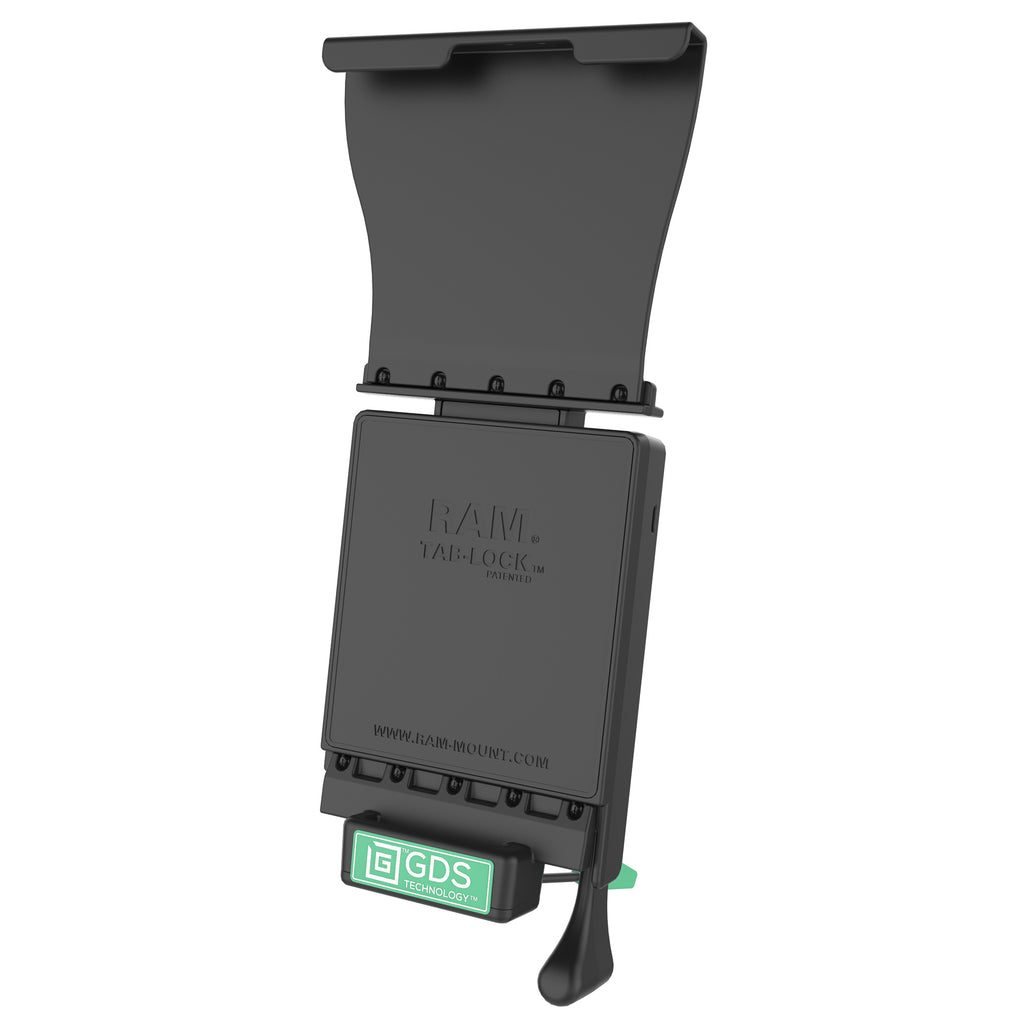 GDS vergrendelbaar voertuig dock data voor Apple iPad pro 129 3e 5e generatie - RAM Mounts RAM-GDS-DOCKL-V2-AP24U