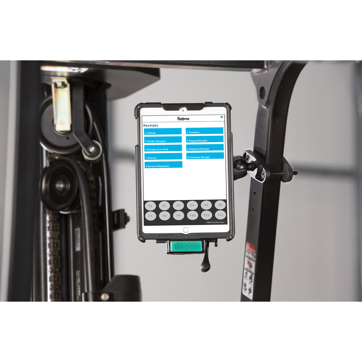 GDS® Vastzetten voertuig Dock voor Apple iPad 5e & 6e Gen - RAM Mounts RAM-GDS-DOCKL-V2-AP8U afbeelding 6