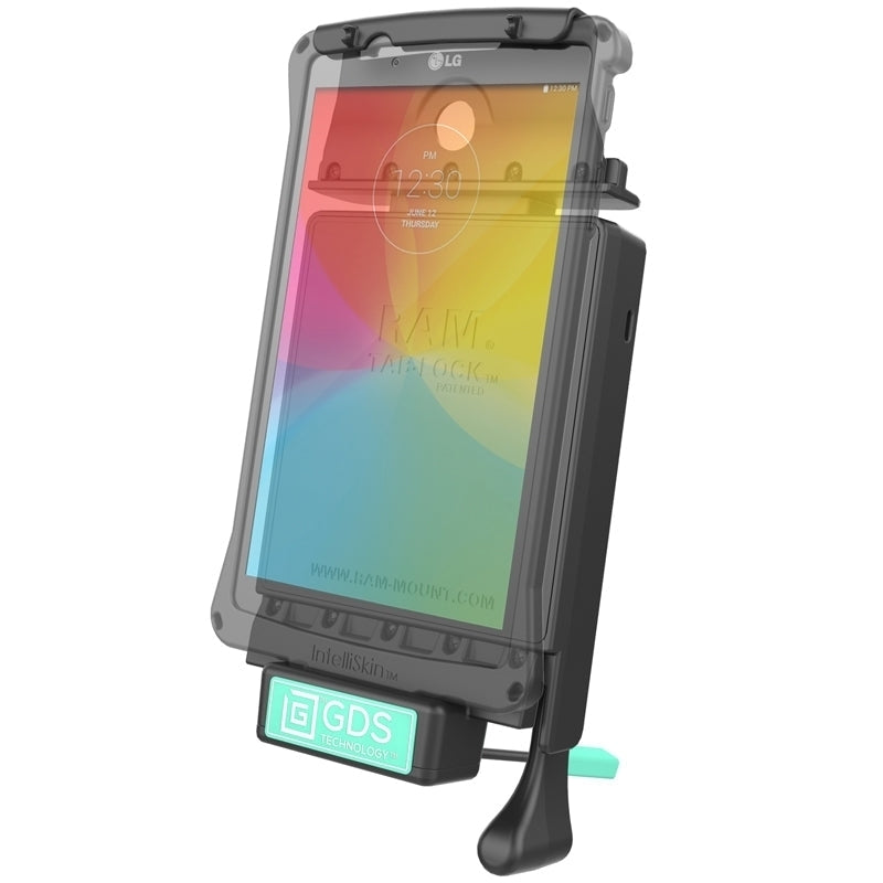 GDS® Vergrendelbaar Voertuig Dock voor LG G Pad F 8.0 - RAM Mounts RAM-GDS-DOCKL-V2-LG2U afbeelding 2