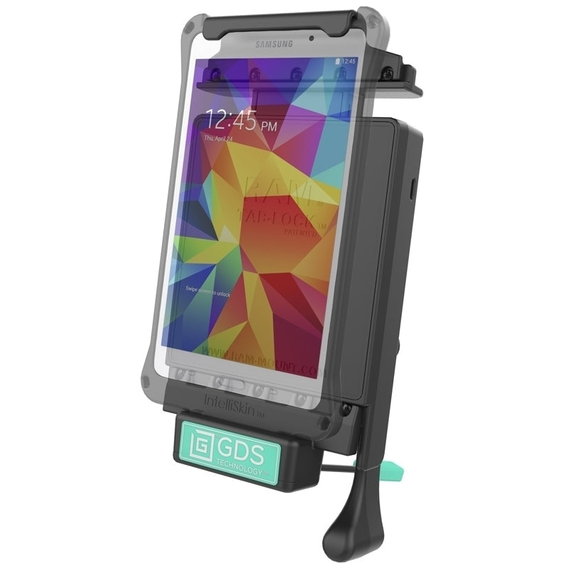 GDS® Vergrendelbaar Voertuig Dock voor Samsung Tab 4 7.0 - RAM Mounts RAM-GDS-DOCKL-V2-SAM11U afbeelding 2