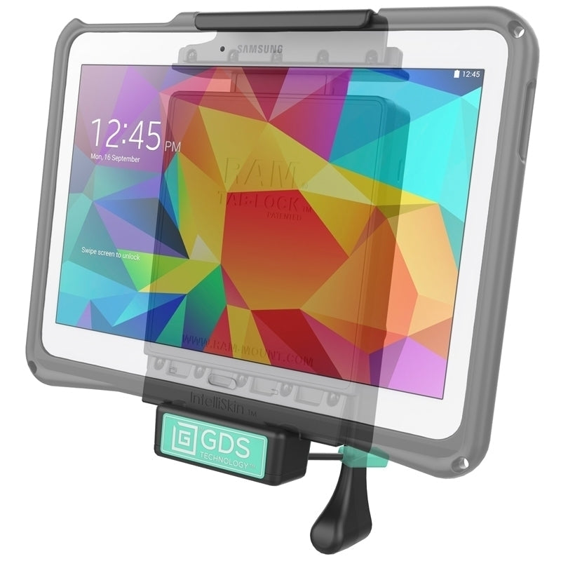 GDS® Vergrendelbaar Voertuig Dock voor Samsung Tab 4 10.1 - RAM Mounts RAM-GDS-DOCKL-V2-SAM13U afbeelding 2