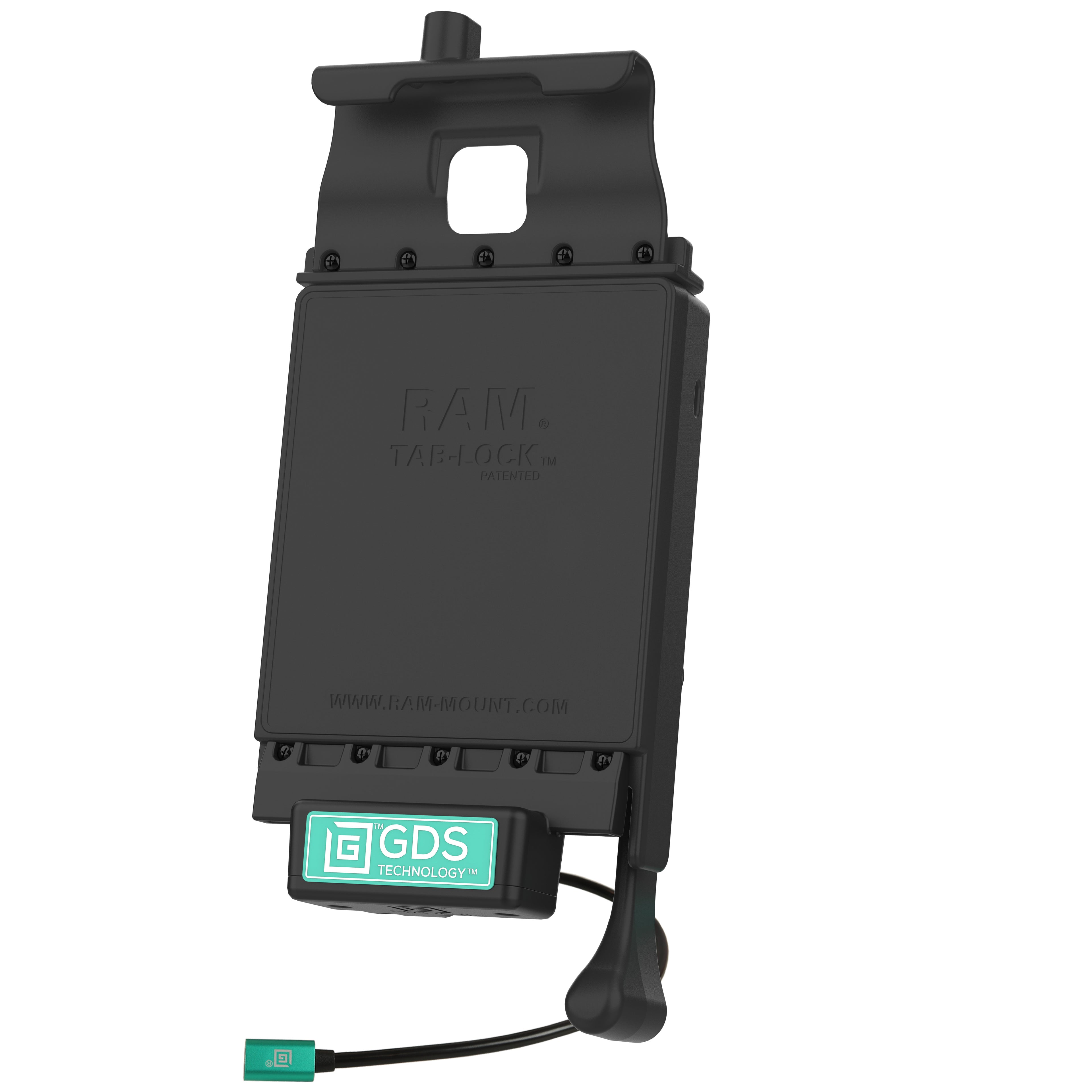GDS® Voertuig Dock voor de Samsung Tab A 8.0 (2018) SM-T387 - RAM Mounts RAM-GDS-DOCKL-V2-SAM40CU afbeelding 2