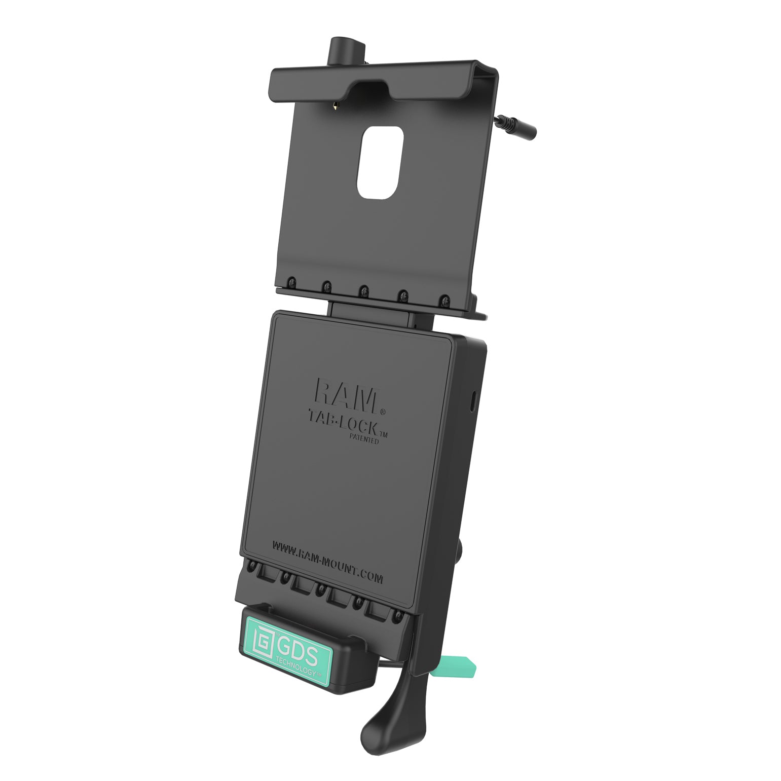GDS voertuig dock met audiokabel voor Samsung tab a 105 - RAM Mounts RAM-GDS-DOCKL-V2-SAM43-AUD1U