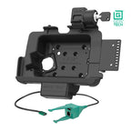 Vergrendelbare GDS® Dock + USB-A & RJ45 voor Zebra ET401 20,32 cm (8") met IntelliSkin® - RAM Mounts RAM-GDS-DOCKL-ZE20-RJ45AU afbeelding 2
