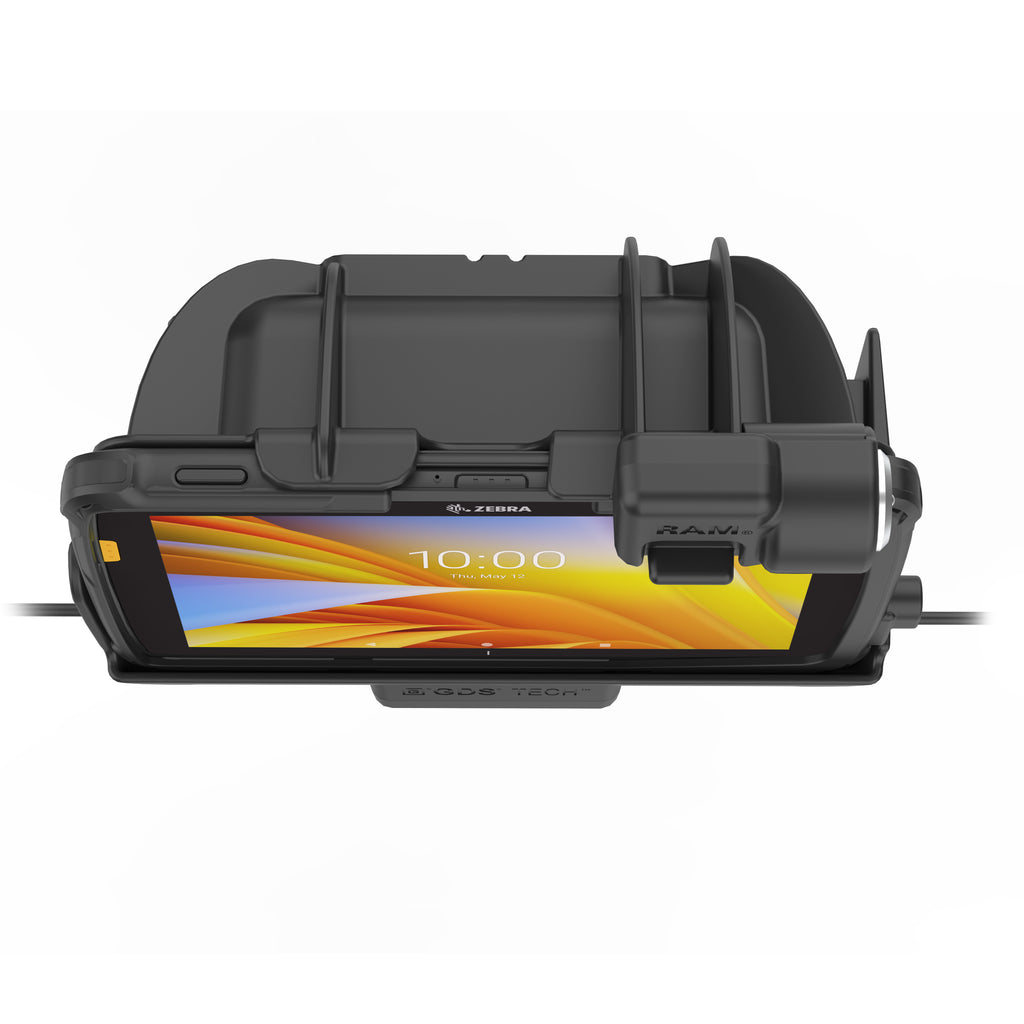 Vergrendelbare GDS® Dock + Data voor Zebra ET401 & ET10,16 cm (4") X 20,32 cm (8") met IntelliSkin® - RAM Mounts RAM-GDS-DOCKL-ZE20PDU afbeelding 6