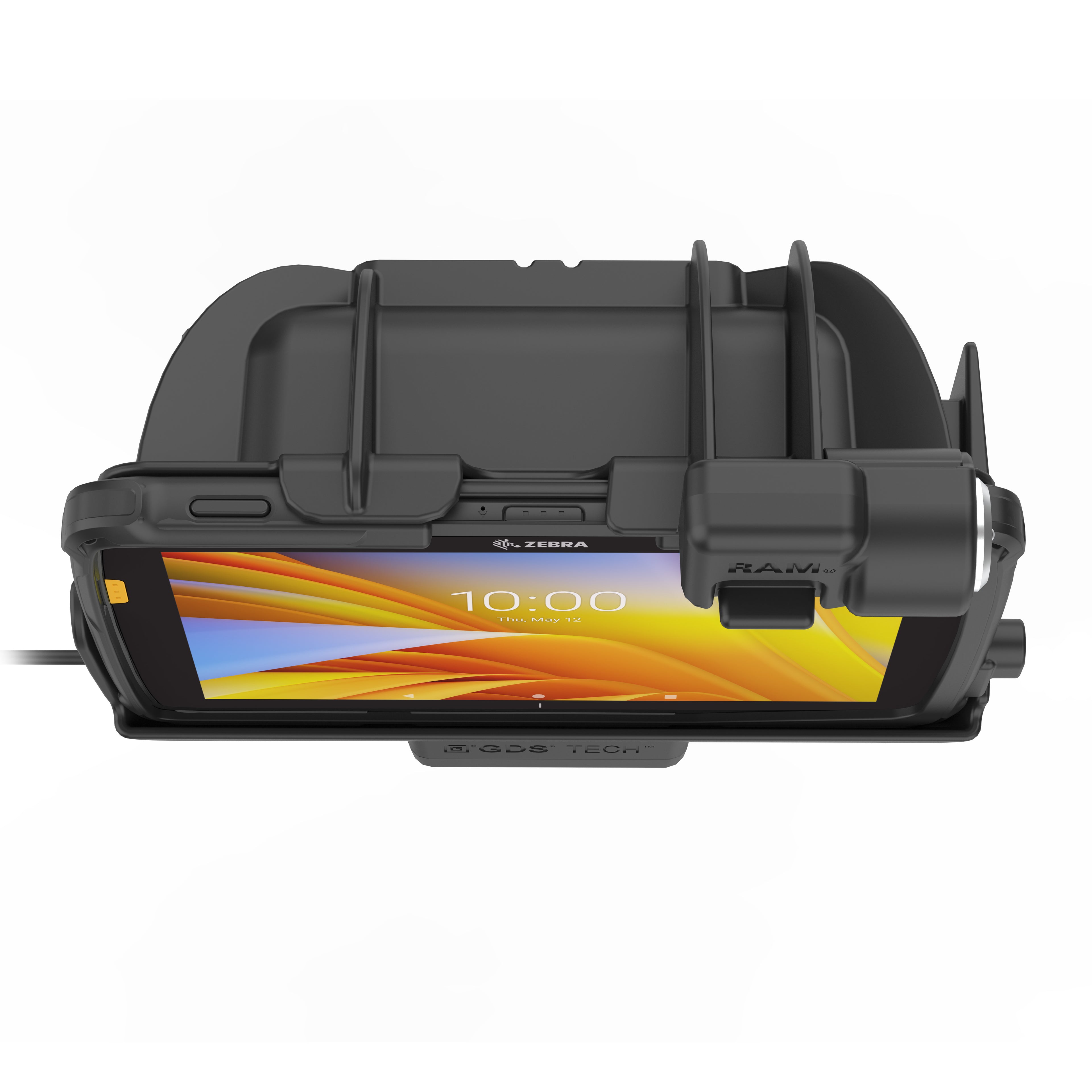 Vergrendelbare GDS® Powered oplaadstation voor Zebra ET401 & ET10,16 cm (4") X 20,32 cm (8") met IntelliSkin® - RAM Mounts RAM-GDS-DOCKL-ZE20PU afbeelding 6