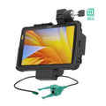 Vergrendelende GDS dock USB a RJ45 voor zebra ET401 2540 cm 10 met intelliskin - RAM Mounts RAM-GDS-DOCKL-ZE21-RJ45AU