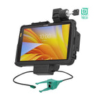 Vergrendelende GDS dock USB a RJ45 voor zebra ET401 2540 cm 10 met intelliskin - RAM Mounts RAM-GDS-DOCKL-ZE21-RJ45AU