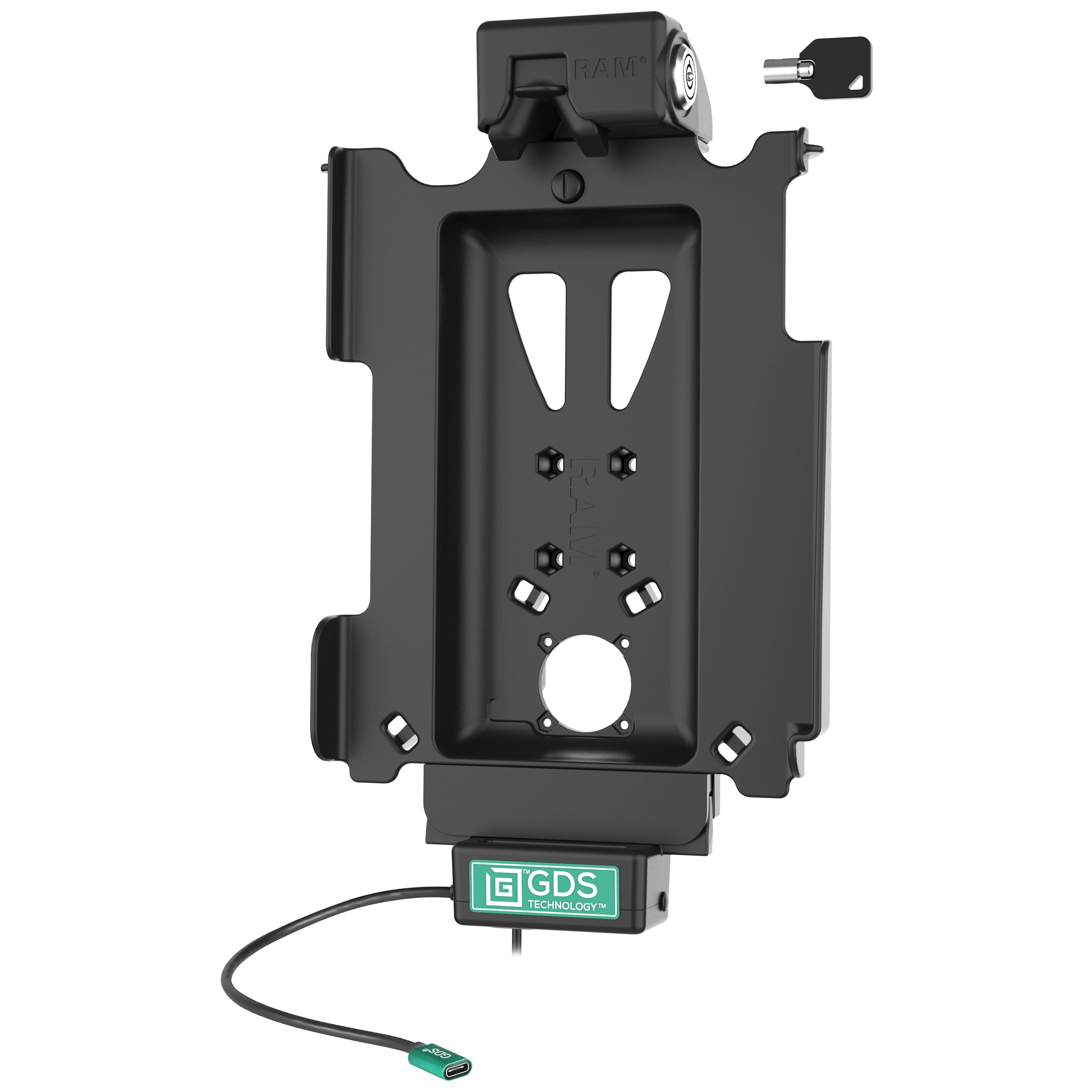 Beveiligde GDS® Cool-Dock™ voor Apple iPad 10e & 11e Gen, Pro 11 & Air 11 - RAM Mounts RAM-GDS-DOCKLF-AP32CPU afbeelding 2