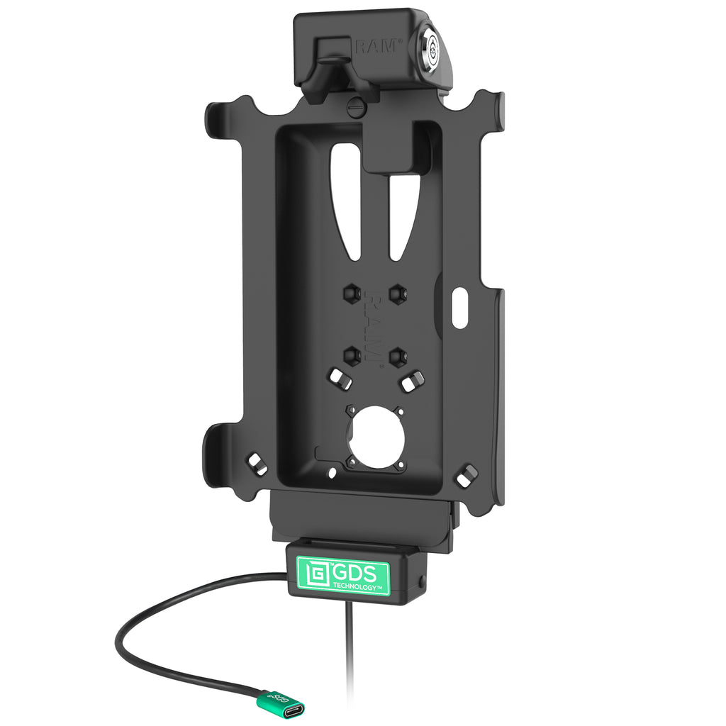 Vergrendelbare GDS® Cool-Dock™ voor Samsung Tab Active5 Pro & 4 Pro - RAM Mounts RAM-GDS-DOCKLF-SAM54NCPU afbeelding 2
