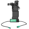 GDS uni conn links vergrendelbaar dock enkele USB a met ontgrendelingshendel - RAM Mounts RAM-GDS-DOCKLL-U1CDU