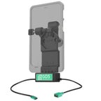 GDS® Uni-Conn™ Links vergrendelbaar dock + enkele USB-A met ontgrendelingshendel - RAM Mounts RAM-GDS-DOCKLL-U1CDU afbeelding 2