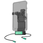 GDS® Uni-Conn™ Links Vergrendelingsdock + Enkele USB-C met Ontgrendelingshendel - RAM Mounts RAM-GDS-DOCKLL-U1CP-CU afbeelding 2